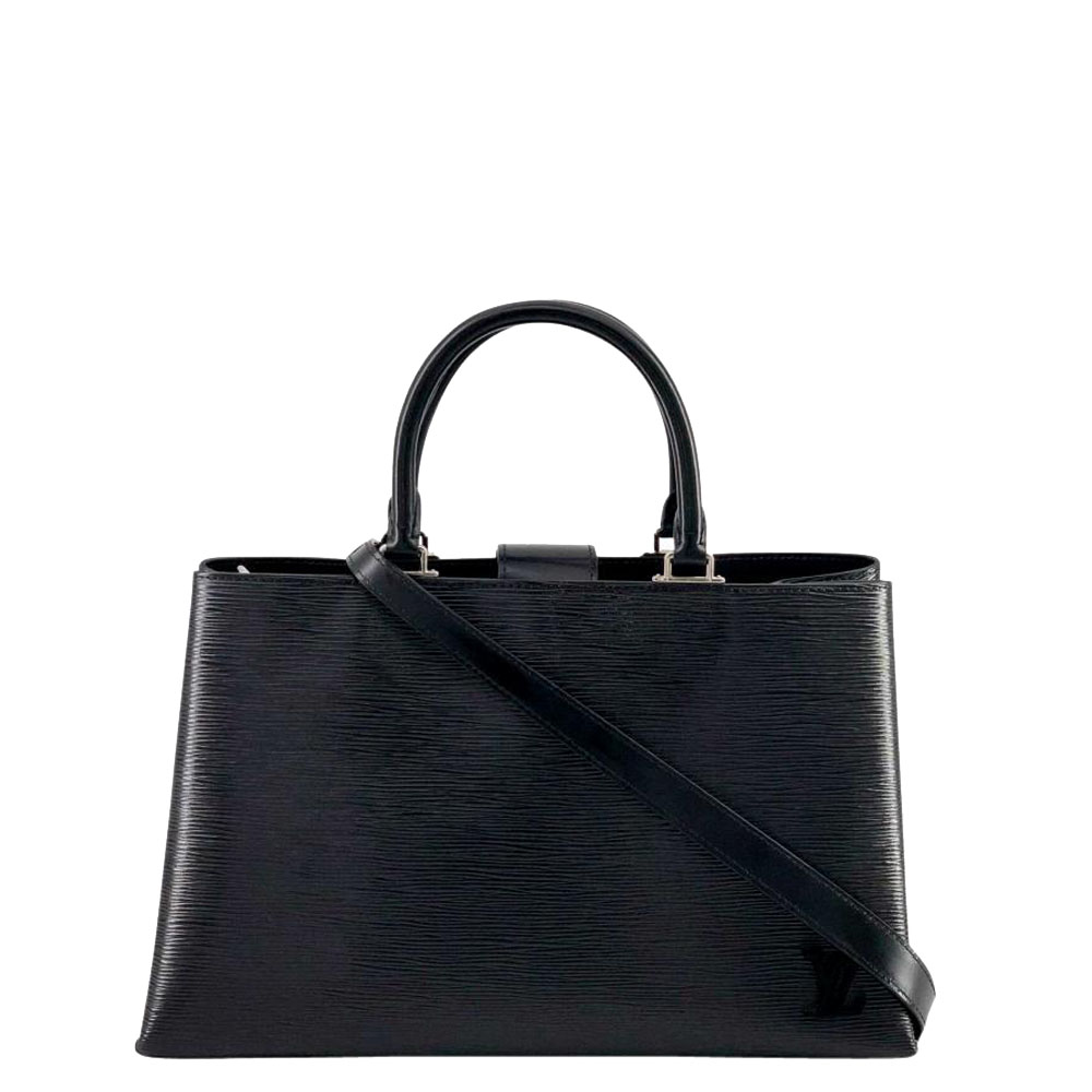 Louis Vuitton Black Epi Leather Kleber Shoulder Bag