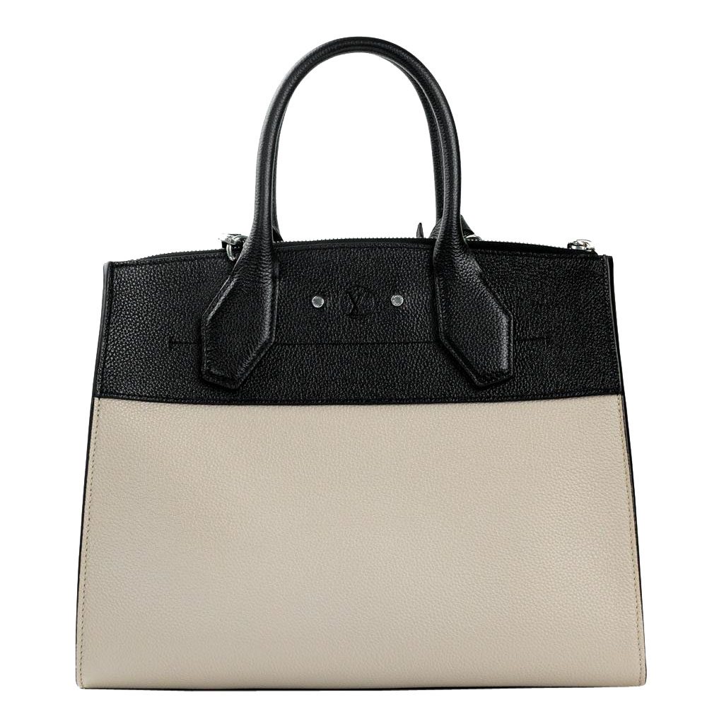 Louis Vuitton Beige Leather City Streamer Bag