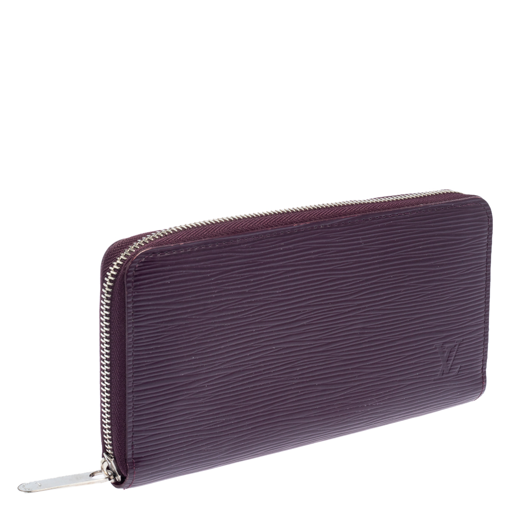 Louis Vuitton Cassis Epi Leather Zippy Wallet