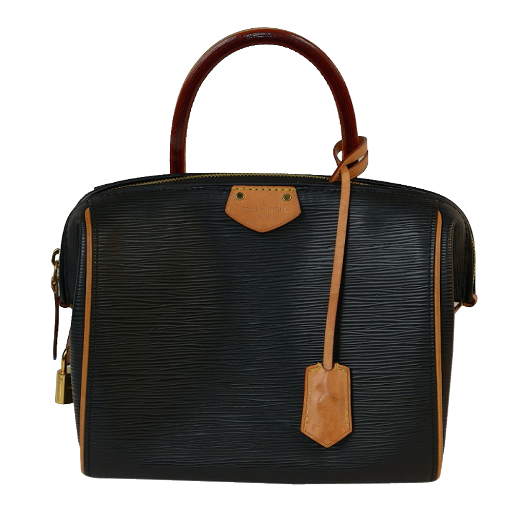 Louis Vuitton Black Epi Leather Doc BB Bag