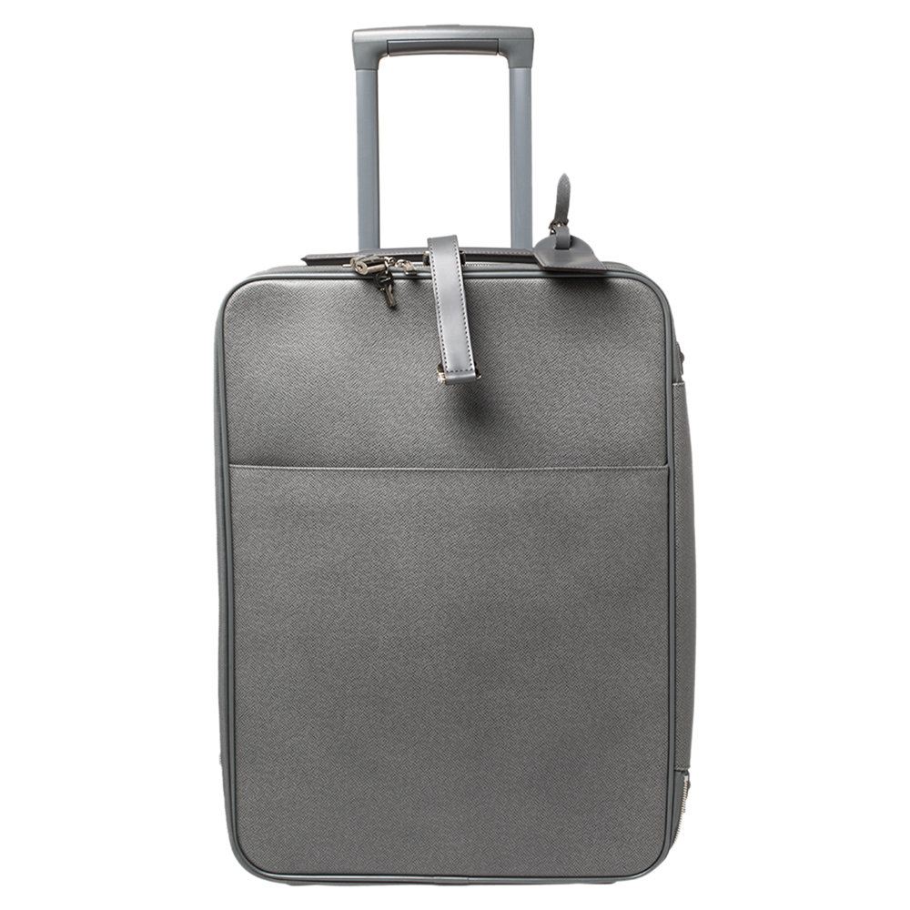 Louis Vuitton Glacier Taiga Leather Pegase Light 55 Luggage