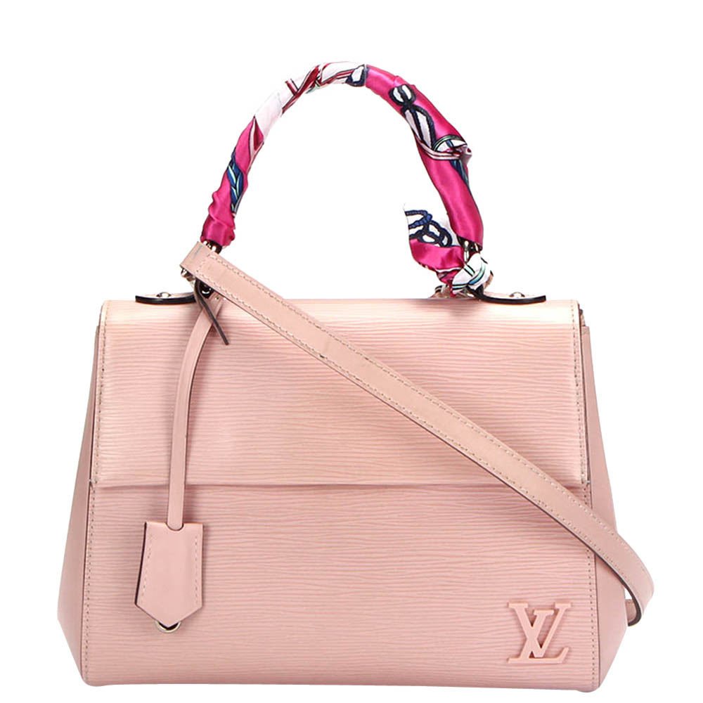 Louis Vuitton Pink Epi Leather Cluny BB Bag