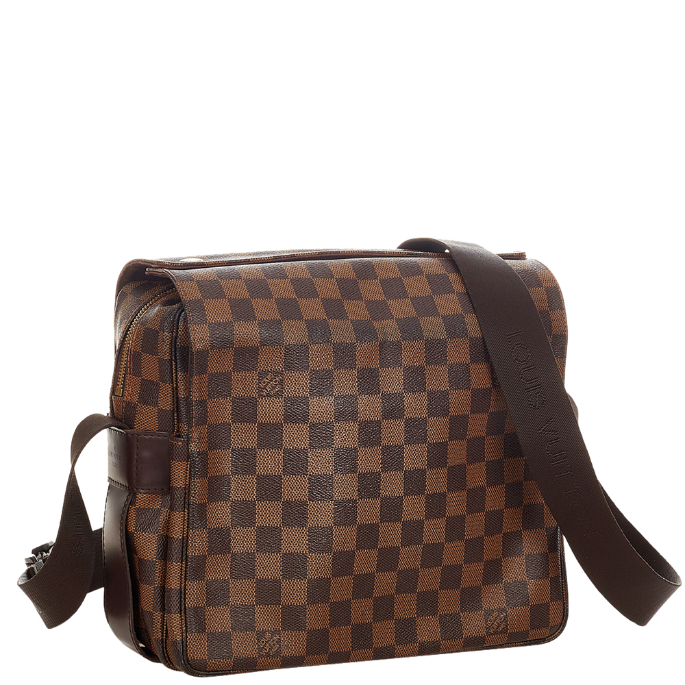 Louis Vuitton Brown Damier Canvas Naviglio Messenger Bag