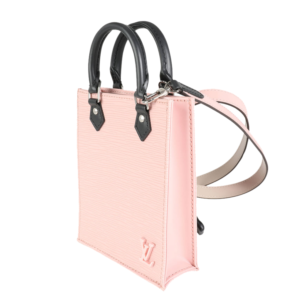 

Louis Vuitton Rose Ballerine Epi Leather 2021 Petit Sac Plat Bag, Pink