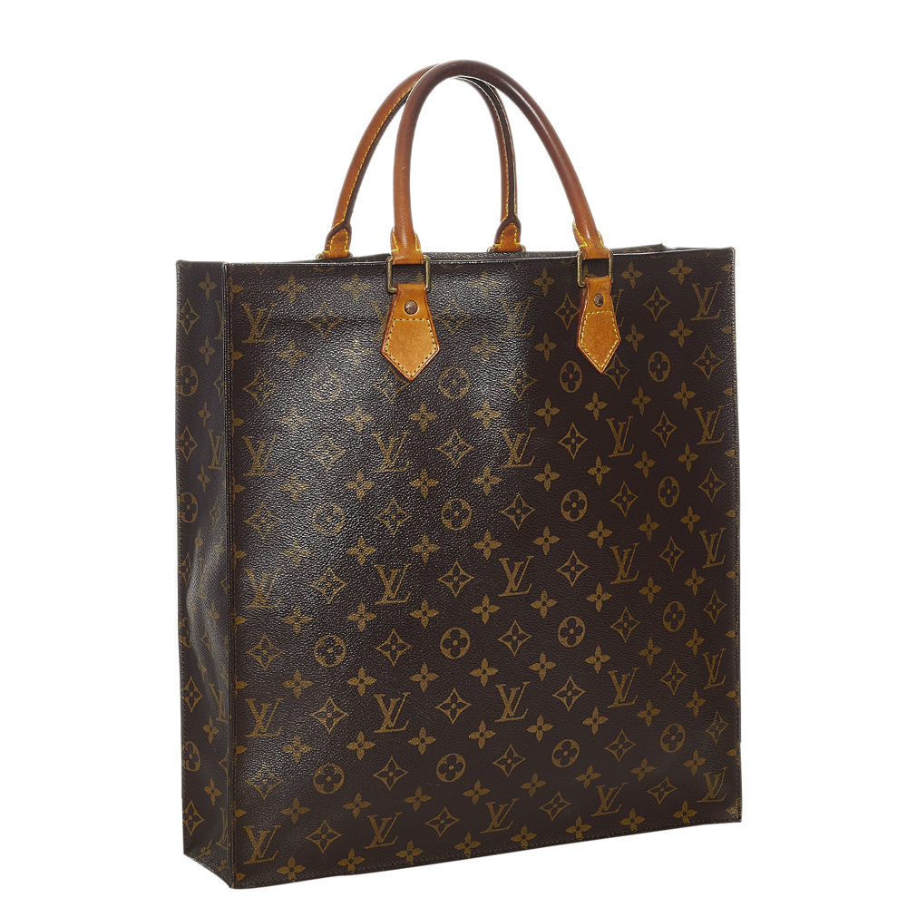 Louis Vuitton Brown Monogram Canvas Sac Plat Tote Bag
Louis Vuitton Brown Monogram Canvas Sac Plat Tote Bag