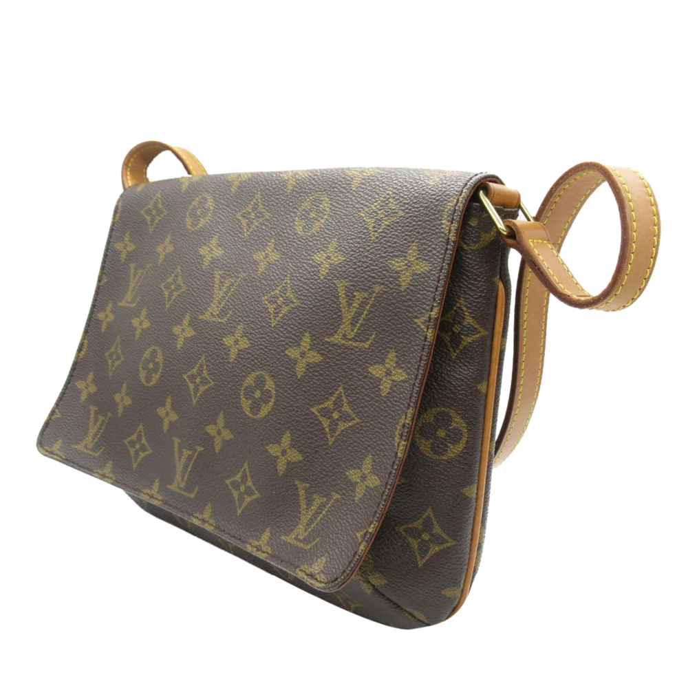 Louis Vuitton Brown Monogram Coated Canvas Musette Tango Shoulder Bag
Louis Vuitton Brown Monogram Coated Canvas Musette Tango Shoulder Bag