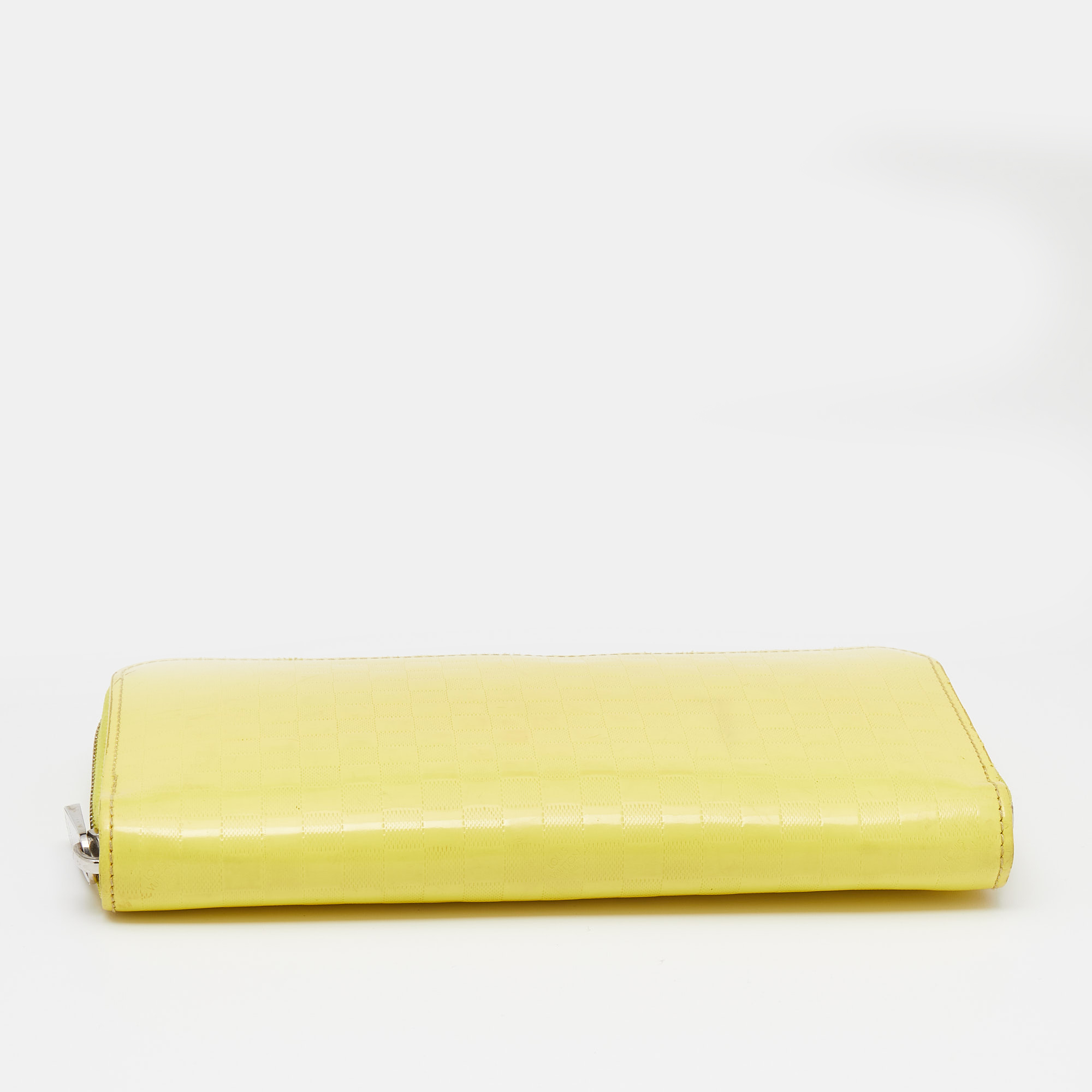 Louis Vuitton Yellow Damier Facette Zippy Wallet