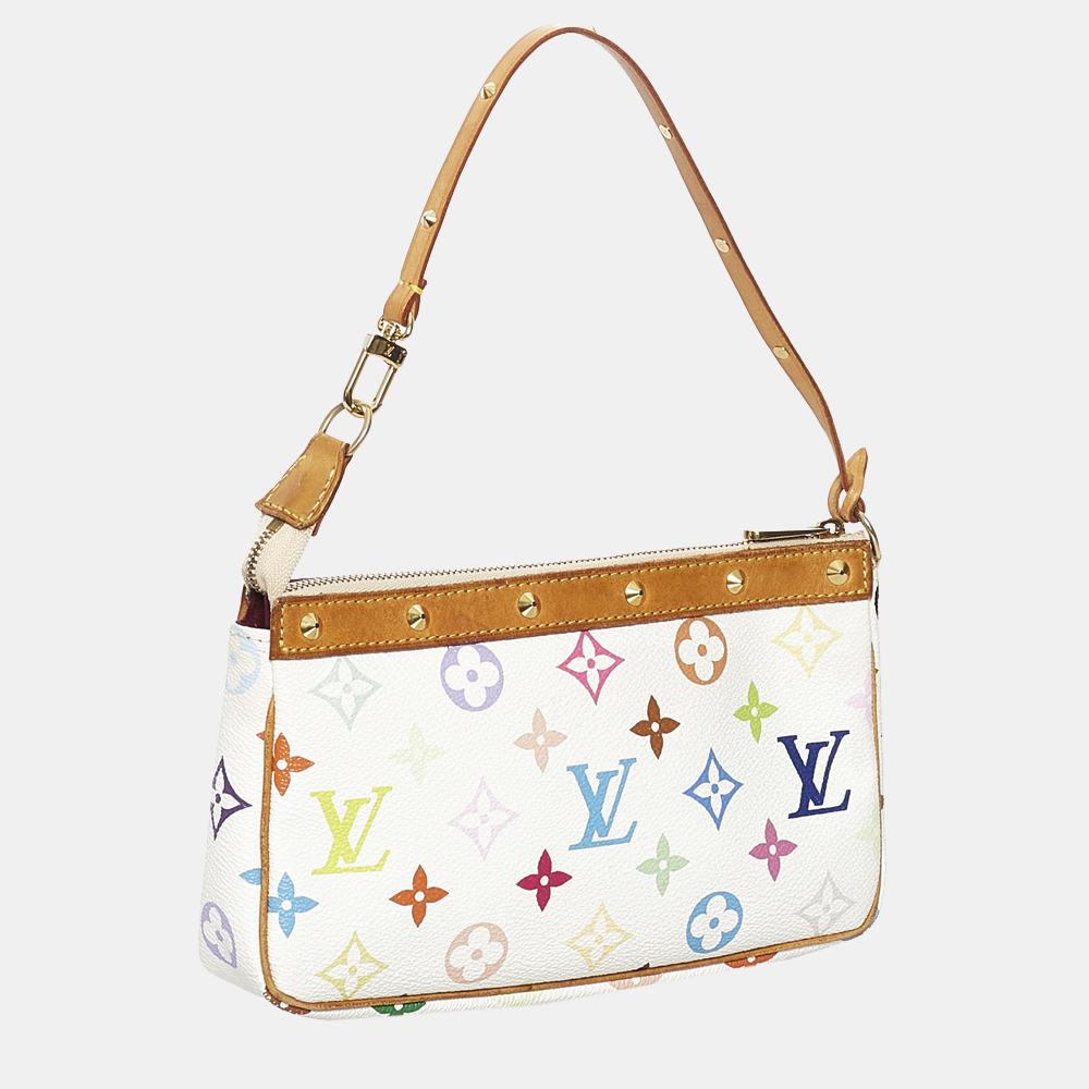 Louis Vuitton White/Multi Color Monogram Multicolore Pochette Accessoires, Multicolor
Louis Vuitton White/Multi Color Monogram Multicolore Pochette Accessoires, Multicolor