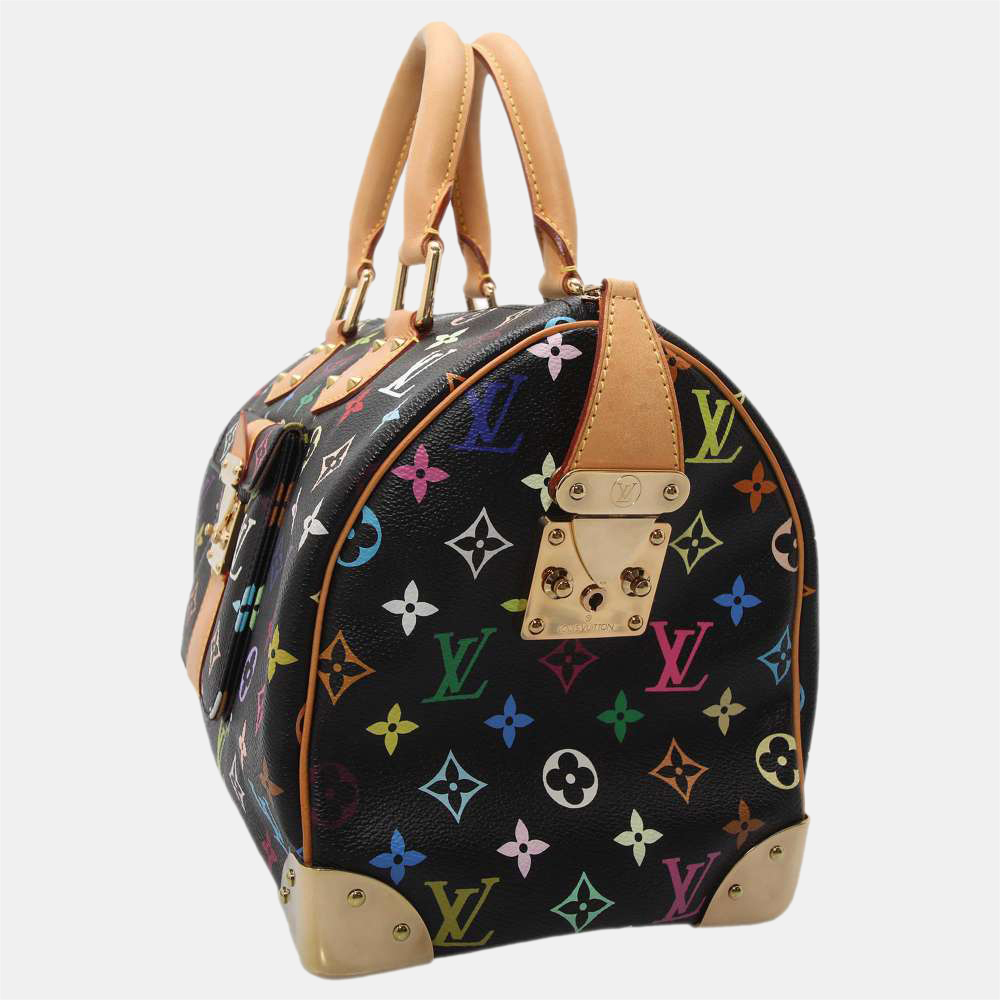 Louis Vuitton Multi Monogram Canvas Leather Speedy 30 Satchel Bag, Multicolor
Louis Vuitton Multi Monogram Canvas Leather Speedy 30 Satchel Bag, Multicolor