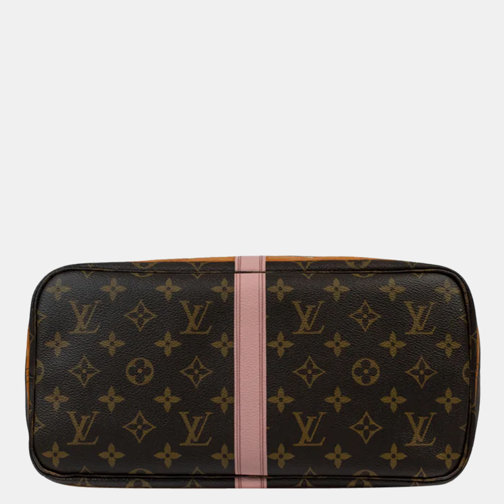 LOUIS VUITTON Neverfull - Edition Limitee Shoulder Bag In Brown Canvas
