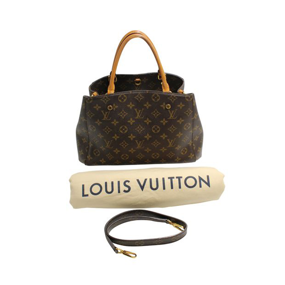 Louis Vuitton Brown Monogram Canvas Montaigne MM Bag