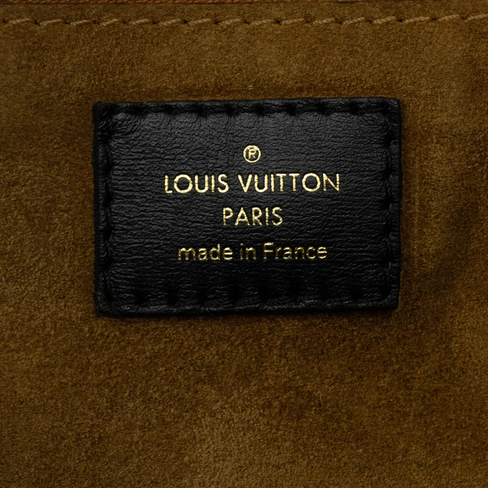 Louis Vuitton Monogram Canvas W Tote Shoulder Bag