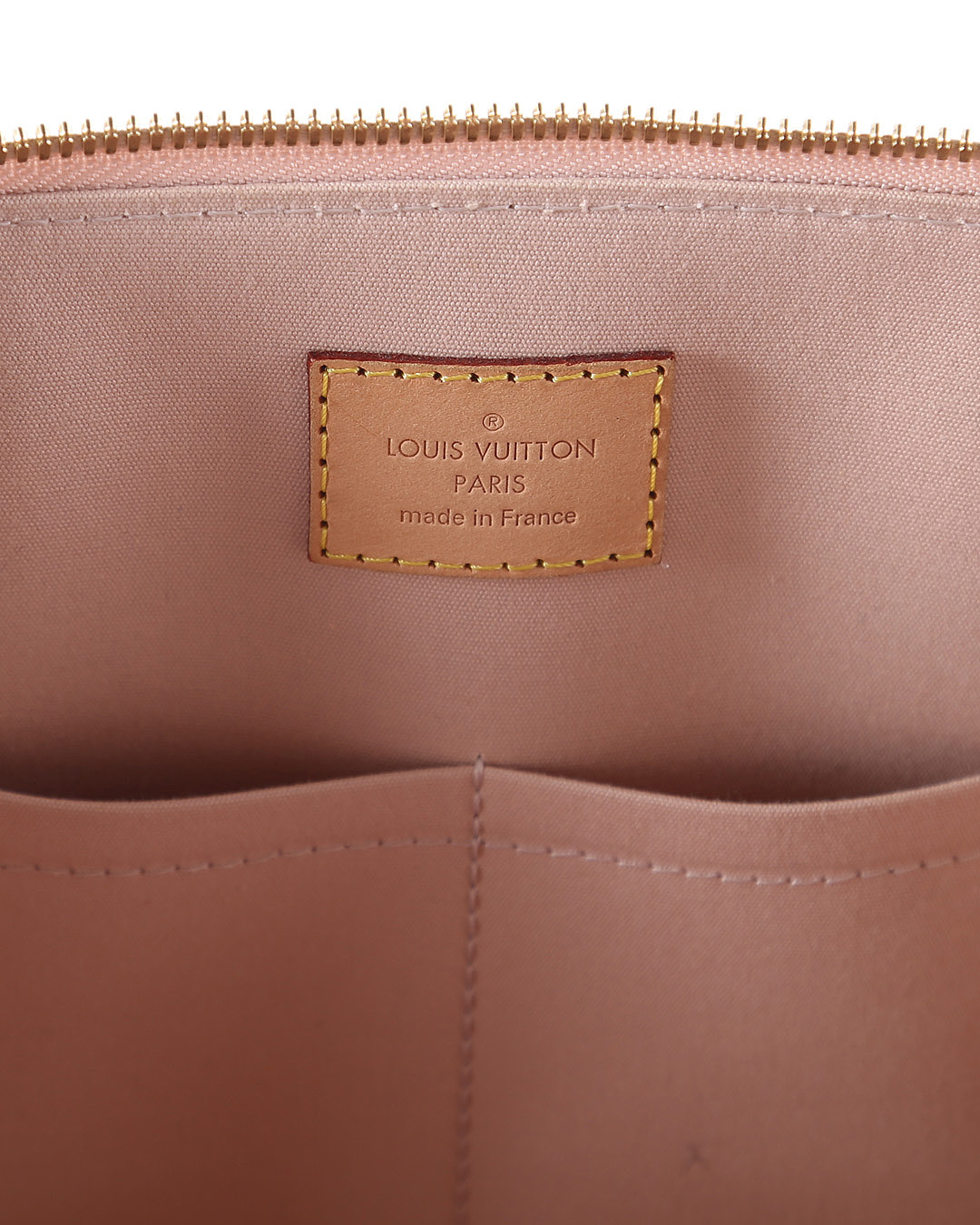 Louis Vuitton Citrine Monogram Vernis Alma PM Bag