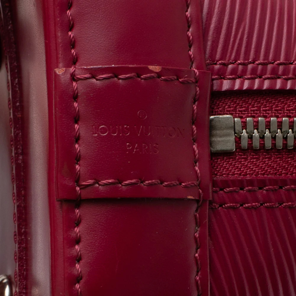 Louis Vuitton Alma BB Shoulder Bag In Pink Epi Leather