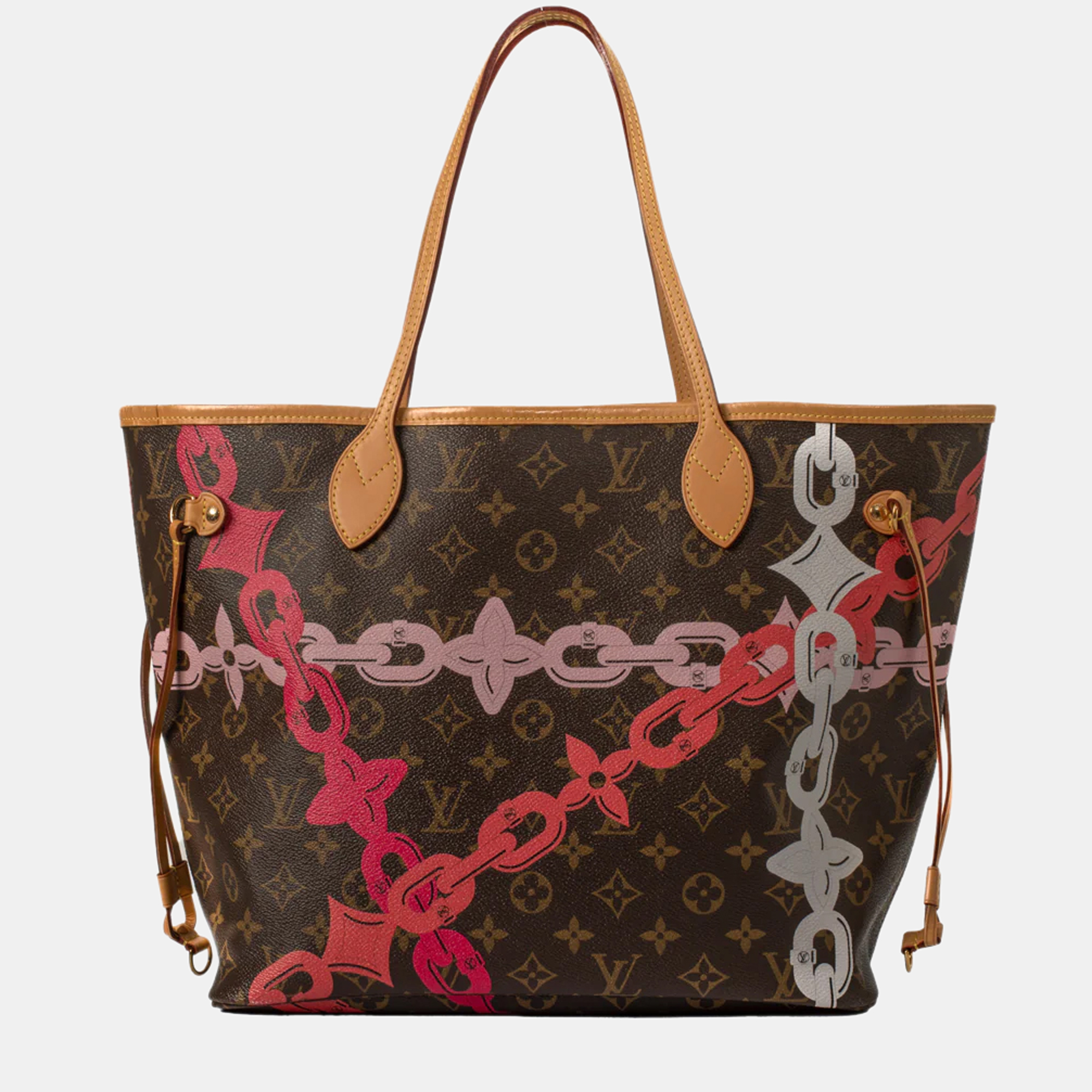 Louis Vuitton Neverfull Bay MM Shoulder Bag In Brown Monogram Canvas