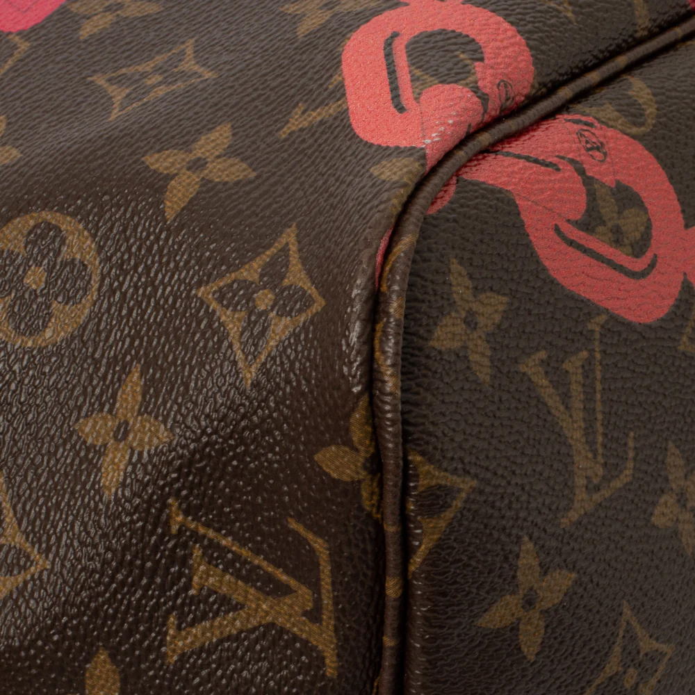 Louis Vuitton Neverfull Bay MM Shoulder Bag In Brown Monogram Canvas
