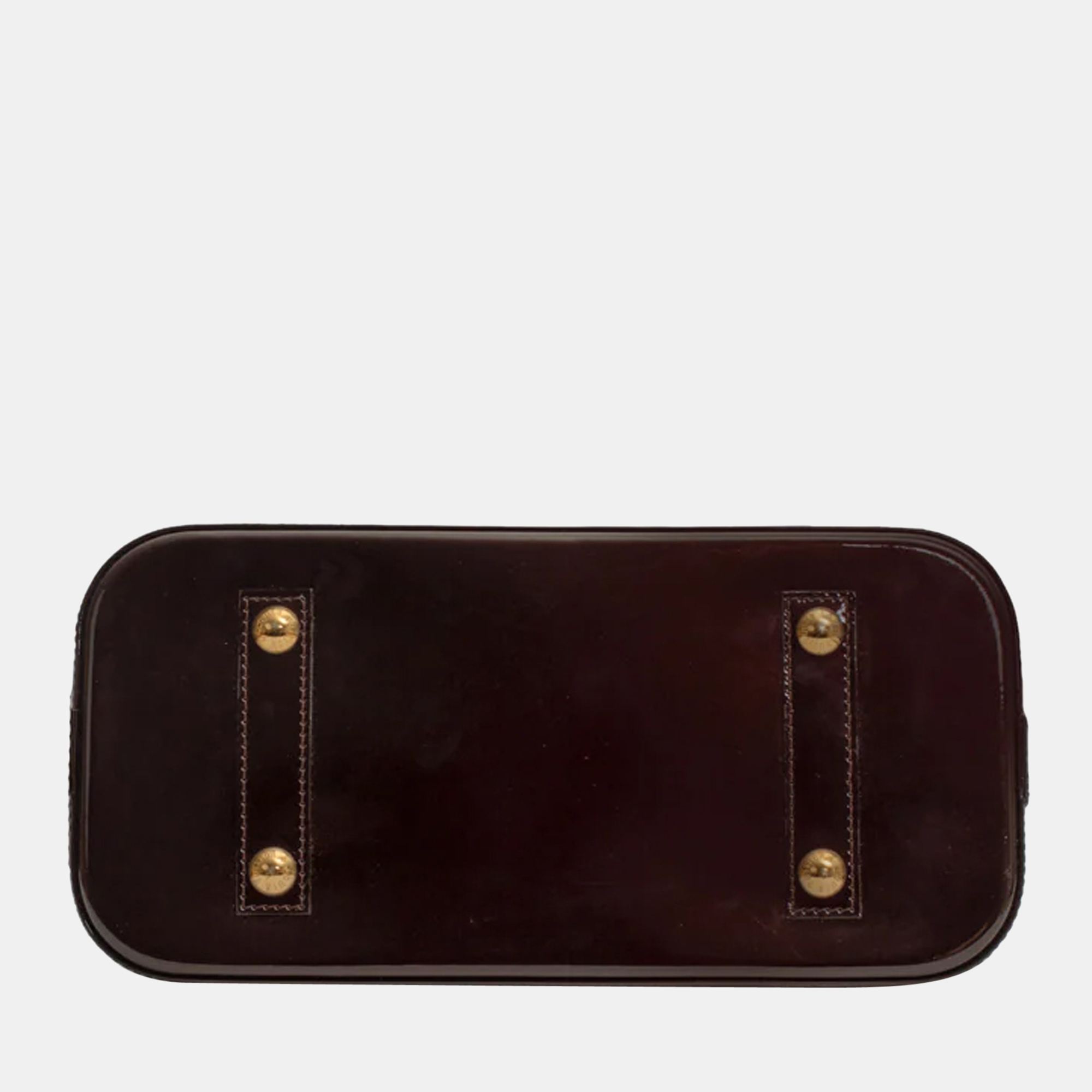 Louis Vuitton Brown Monogram Vernis Alma PM Bag