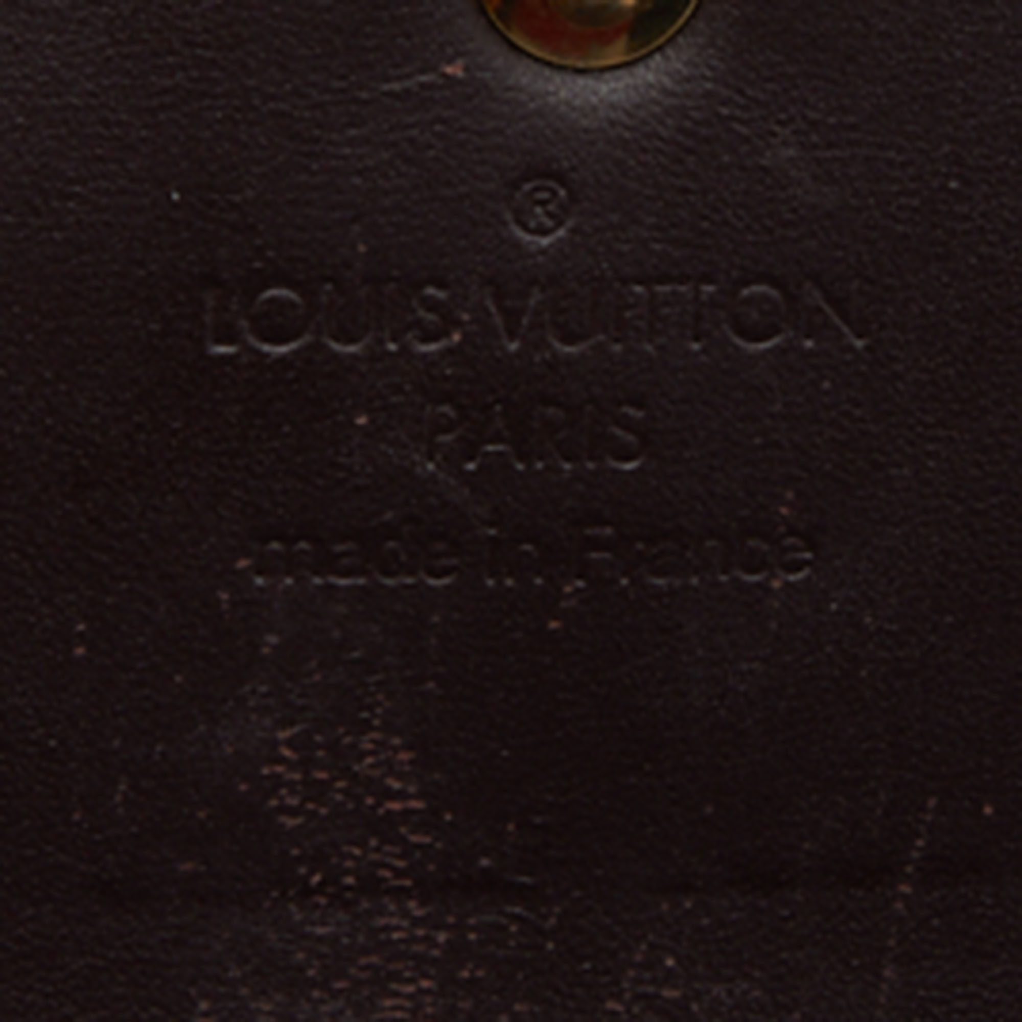 Louis Vuitton Amarante Monogram Vernis Jeanne Wallet