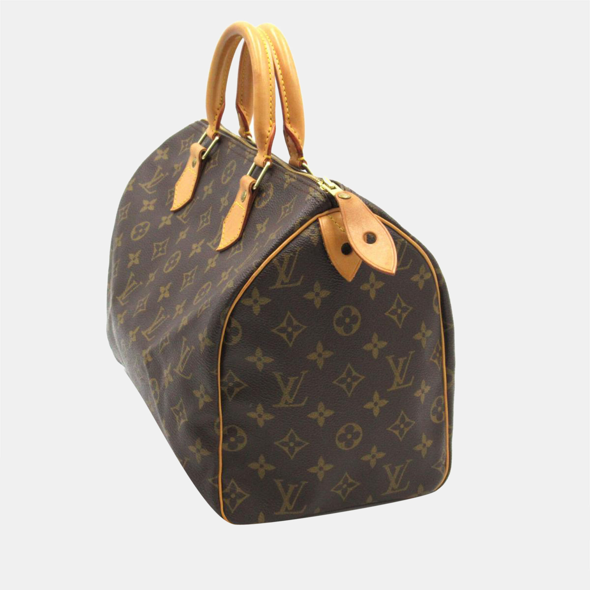 Louis Vuitton Brown Monogram Canvas Speedy 30 Top Handle Bag
Louis Vuitton Brown Monogram Canvas Speedy 30 Top Handle Bag