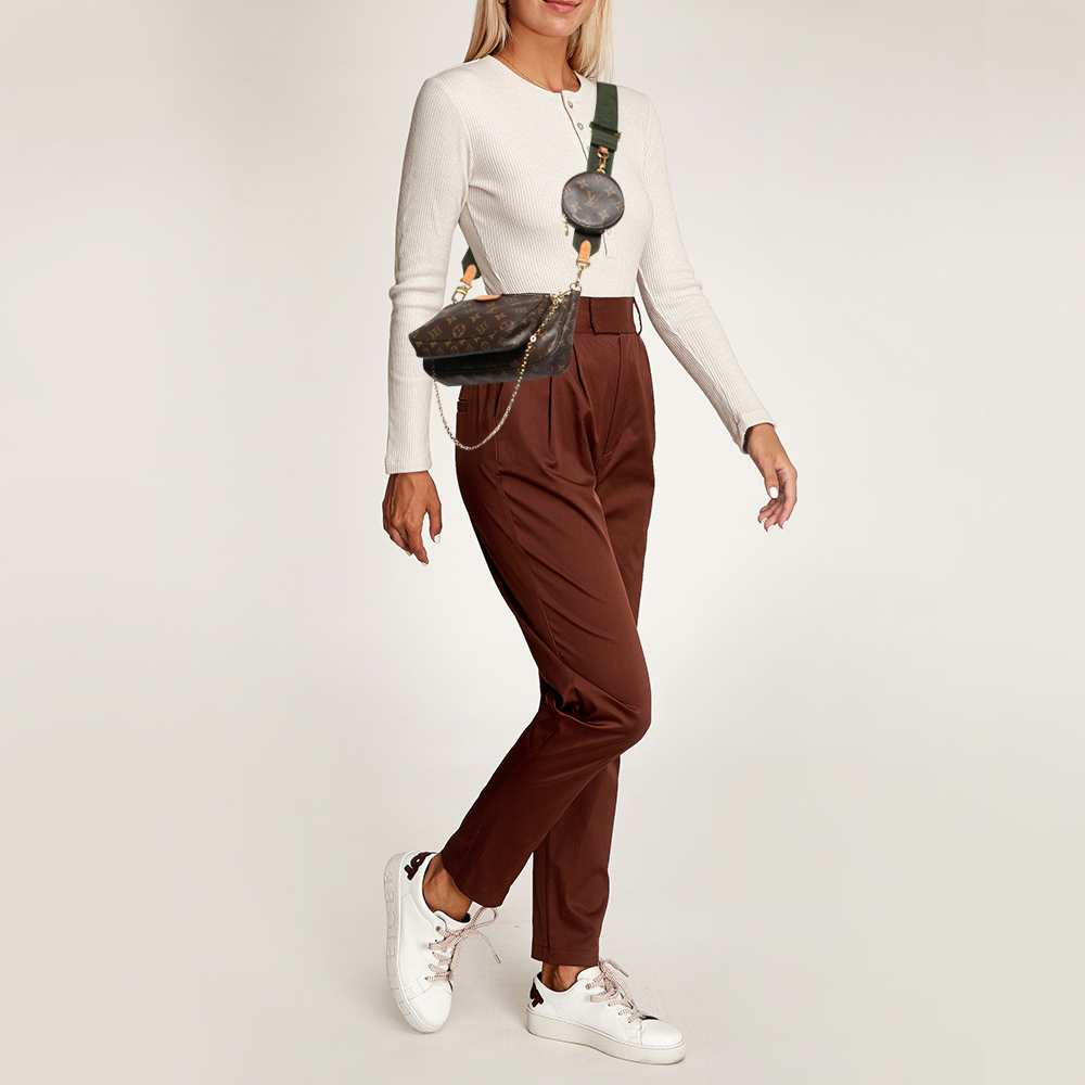 Louis Vuitton Fatigue Green Monogram Canvas Multi Pochette Accessoires, Brown
Louis Vuitton Fatigue Green Monogram Canvas Multi Pochette Accessoires, Brown