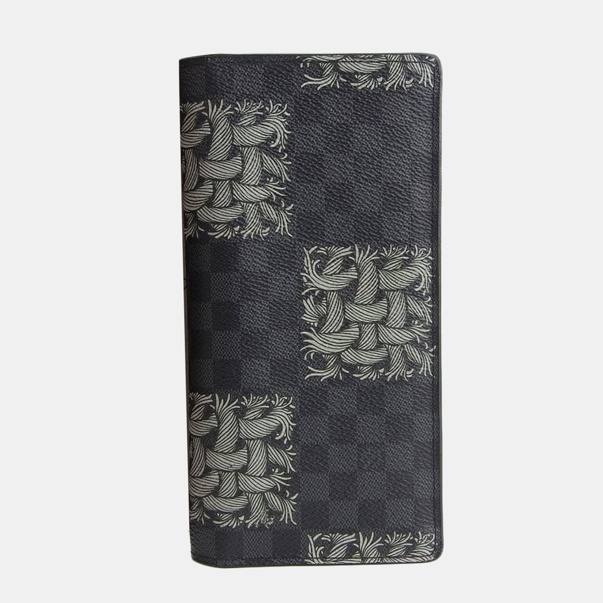 Louis Vuitton Black Damier Graphite Canvas Christopher Brazza Wallet