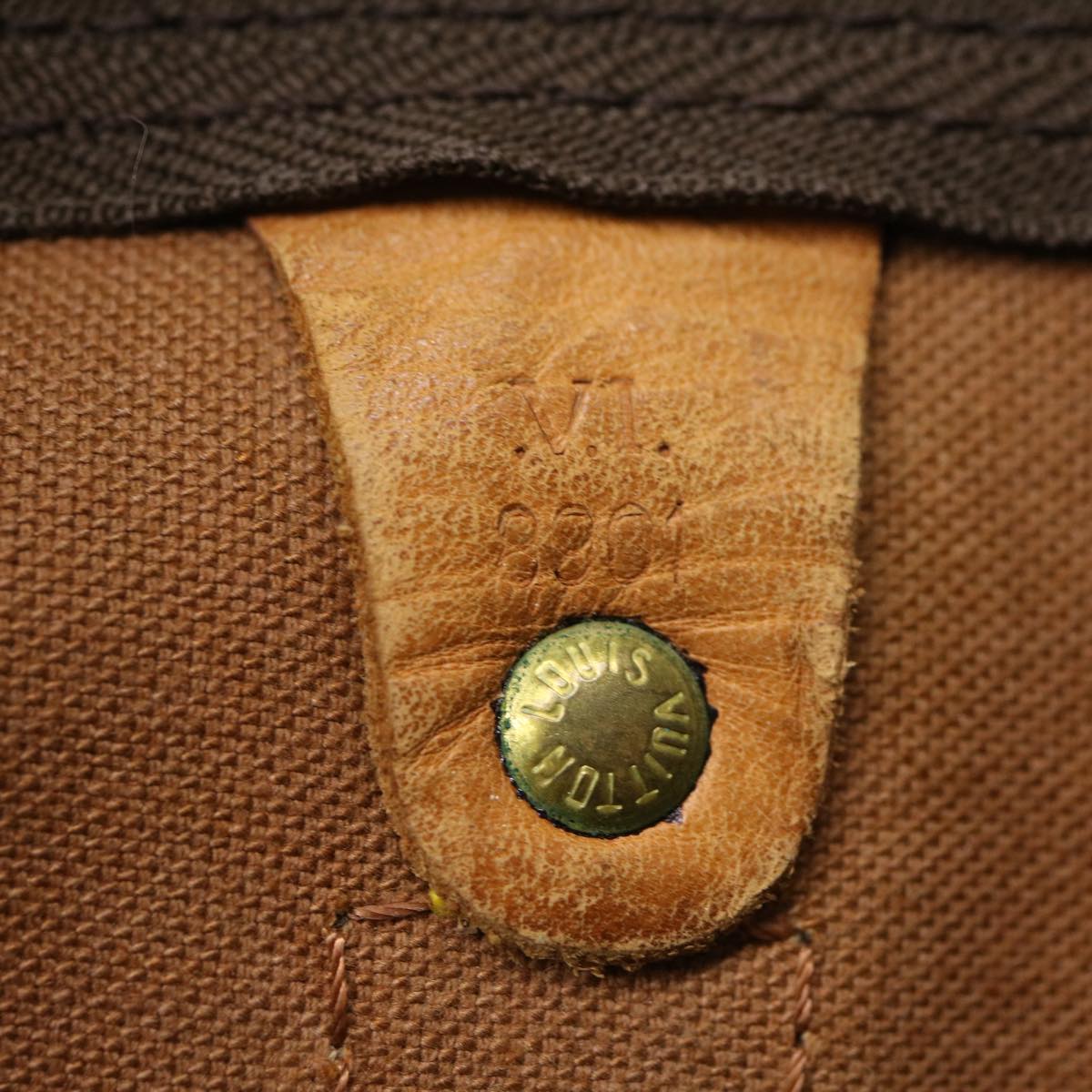 Louis Vuitton Monogram Keepall Bandouliere 55 Boston Bag M41414 LV Auth Bs1714