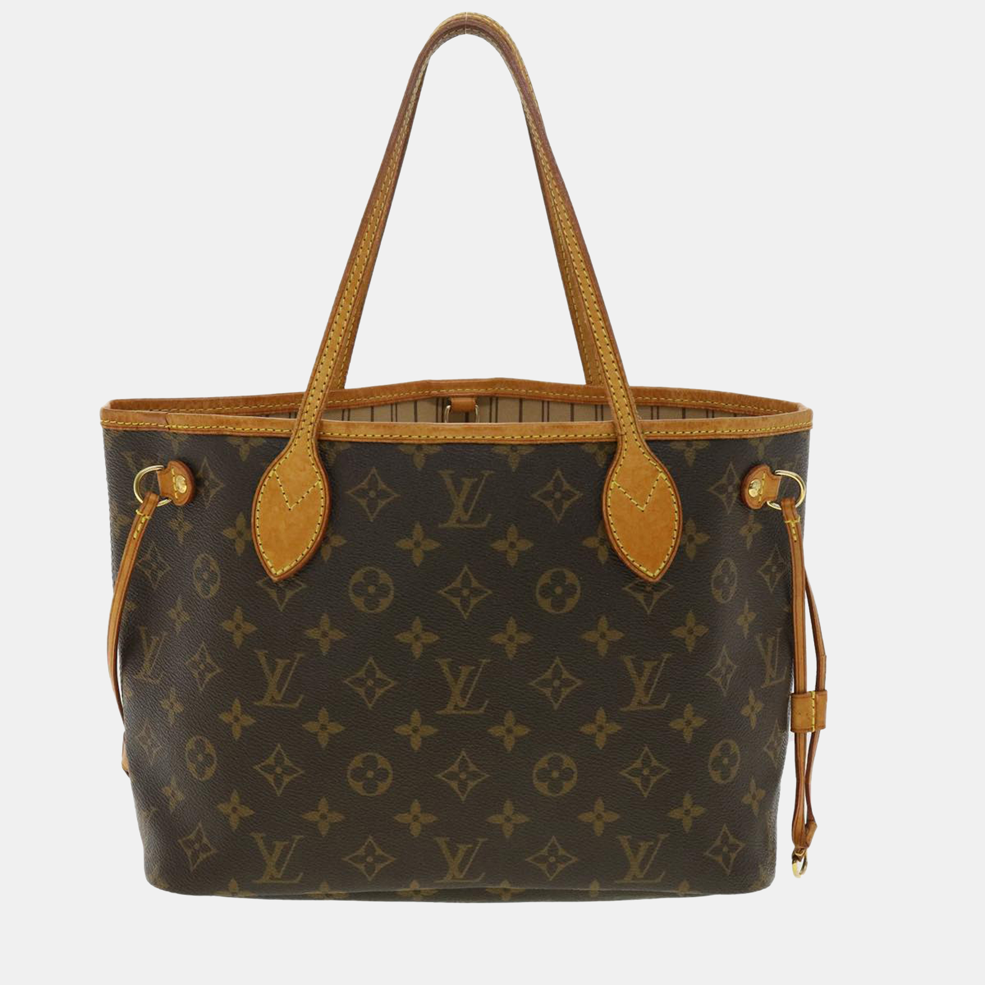 Louis Vuitton Monogram Neverfull PM Tote Bag M41245 LV Auth Cl210