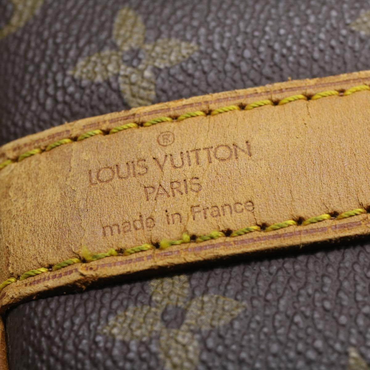 Louis Vuitton Monogram Keepall Bandouliere 60 Boston Bag M41412 LV Auth 33065