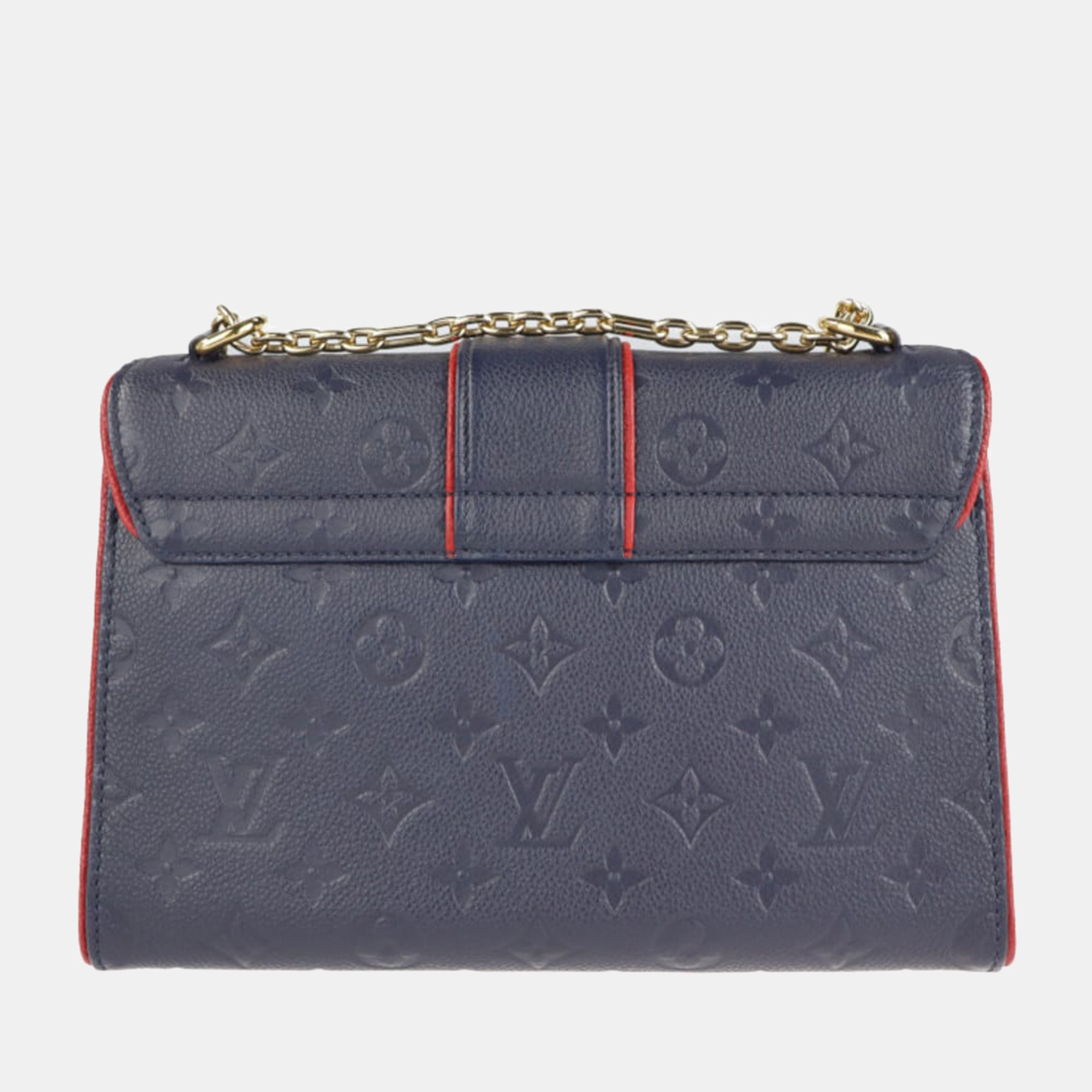 Louis Vuitton Blue Empreinte Leather Saint Sulpice PM Shoulder Bag