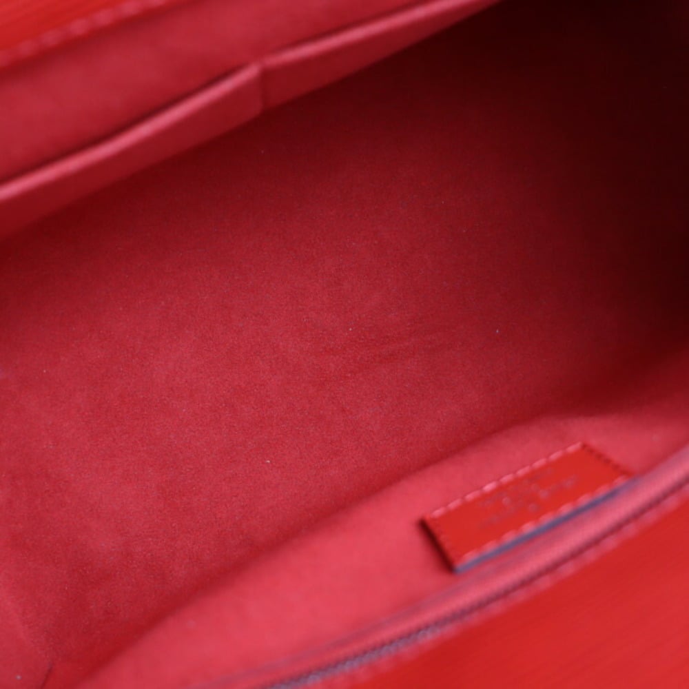 Louis Vuitton Red Epi Leather Marly BB Satchel