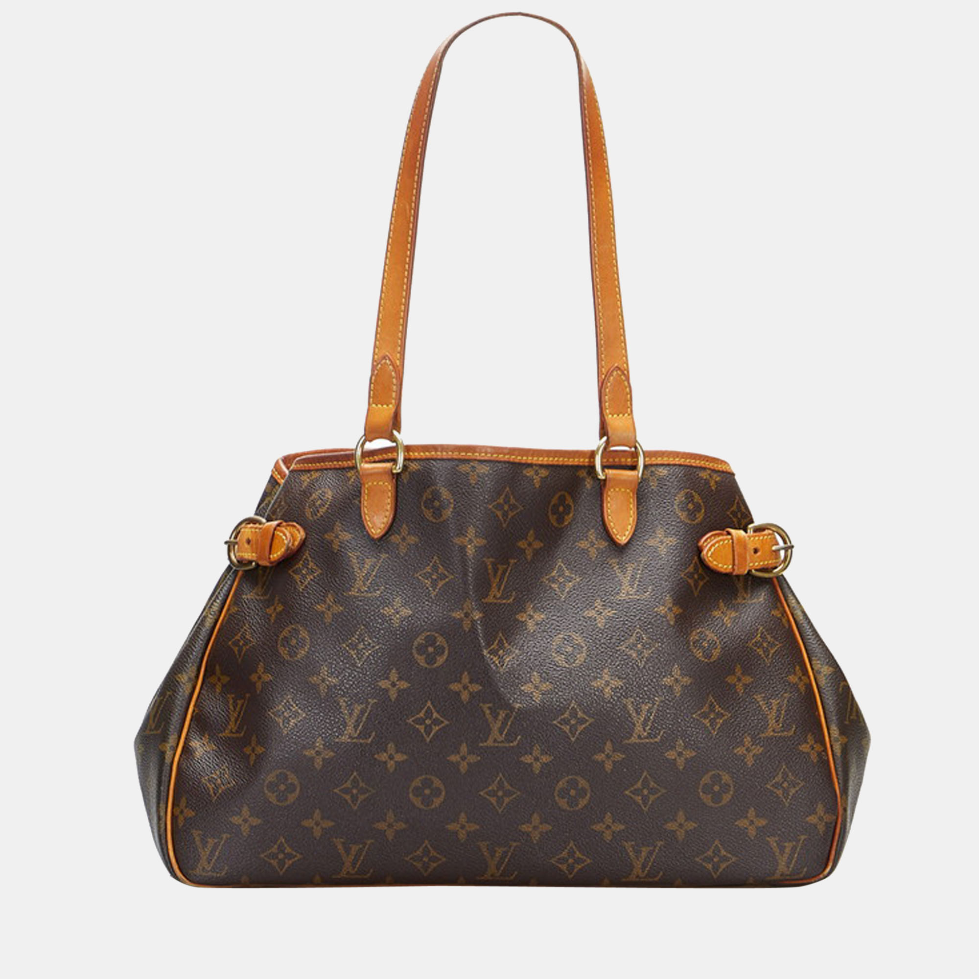 Louis Vuitton Brown Canvas Monogram Batignolles Horizontal Bag