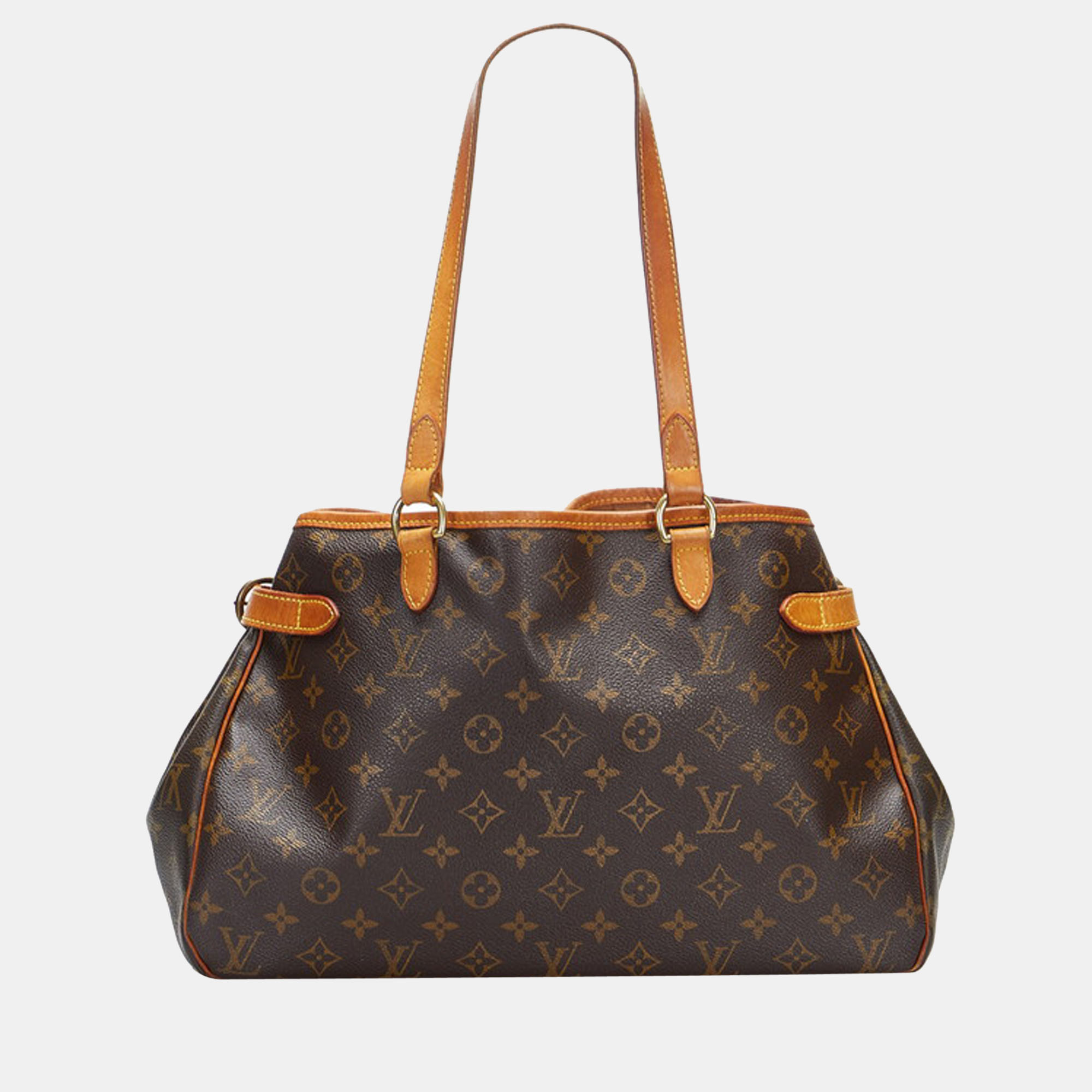 Louis Vuitton Brown Canvas Monogram Batignolles Horizontal Bag
