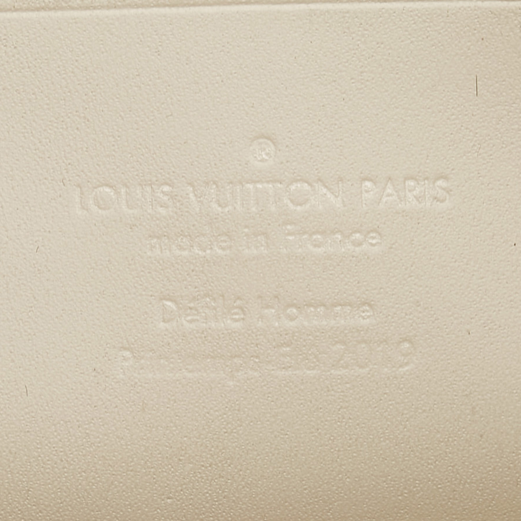 Louis Vuitton White Monogram Taurillon Volga