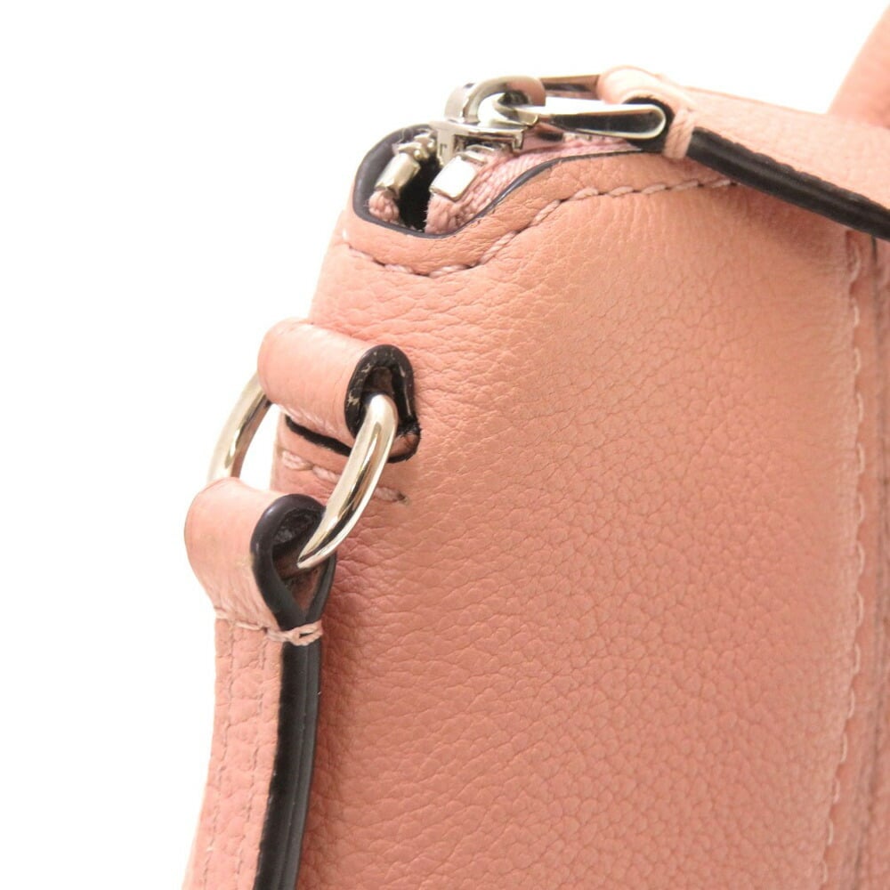 Louis Vuitton Pink Leather Soft Lockit Tote Bag