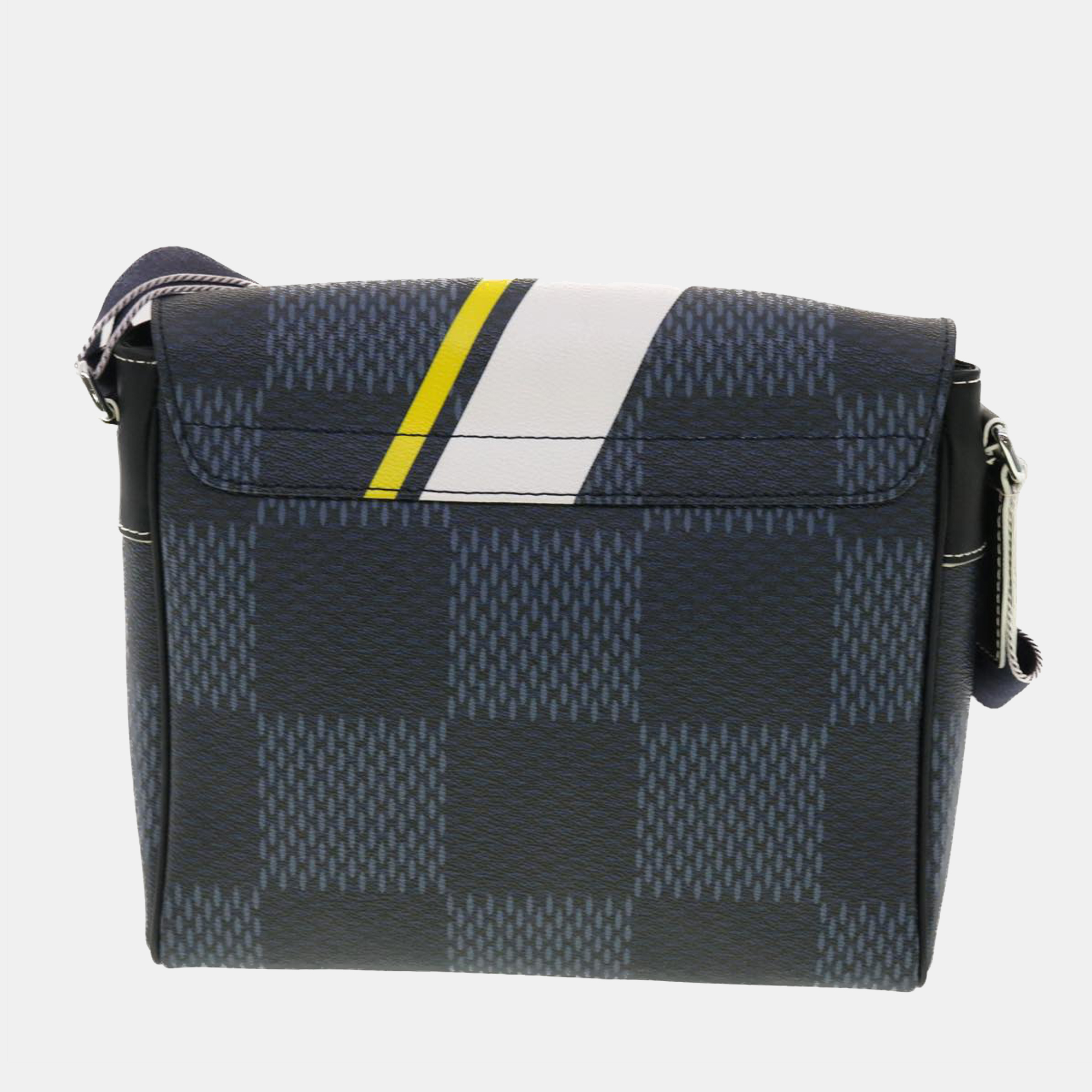 Louis Vuitton Black Damier Cobalt Canvas District PM Shoulder Bag