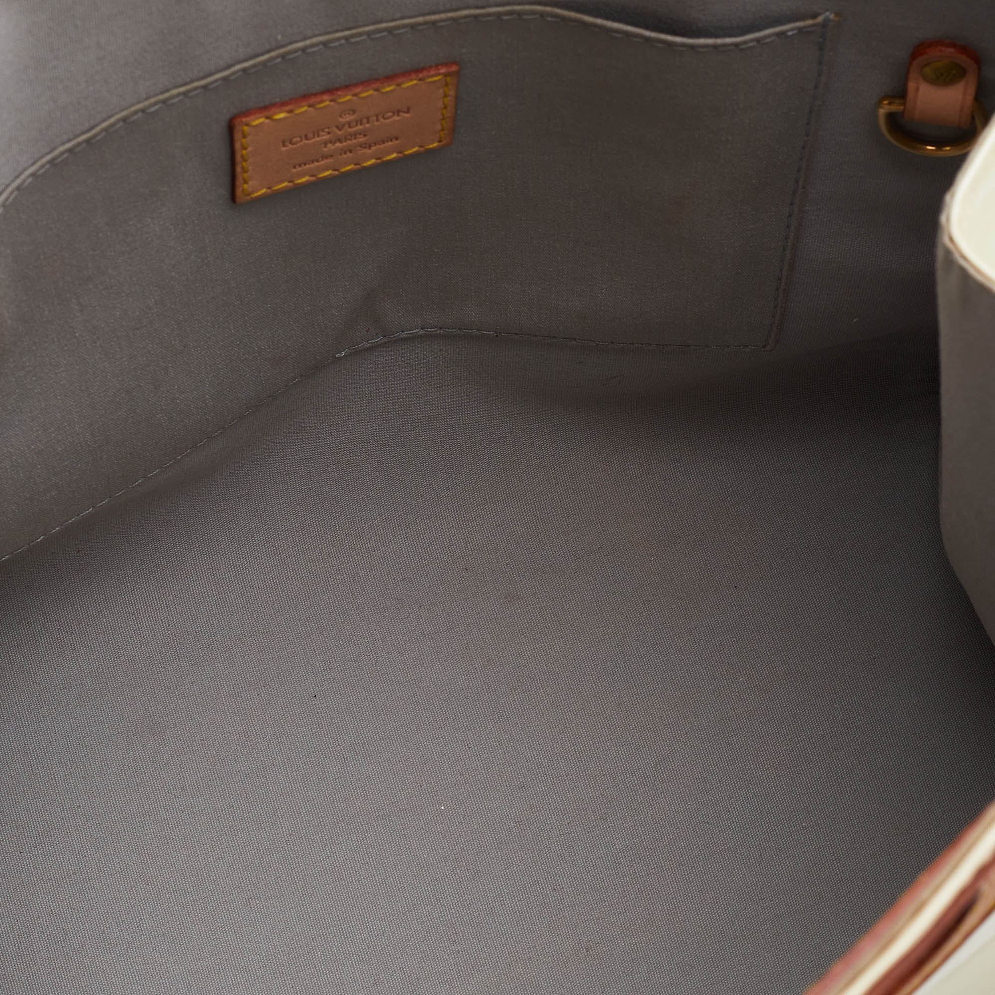 Louis Vuitton Perle Monogram Vernis Maple Drive Bag