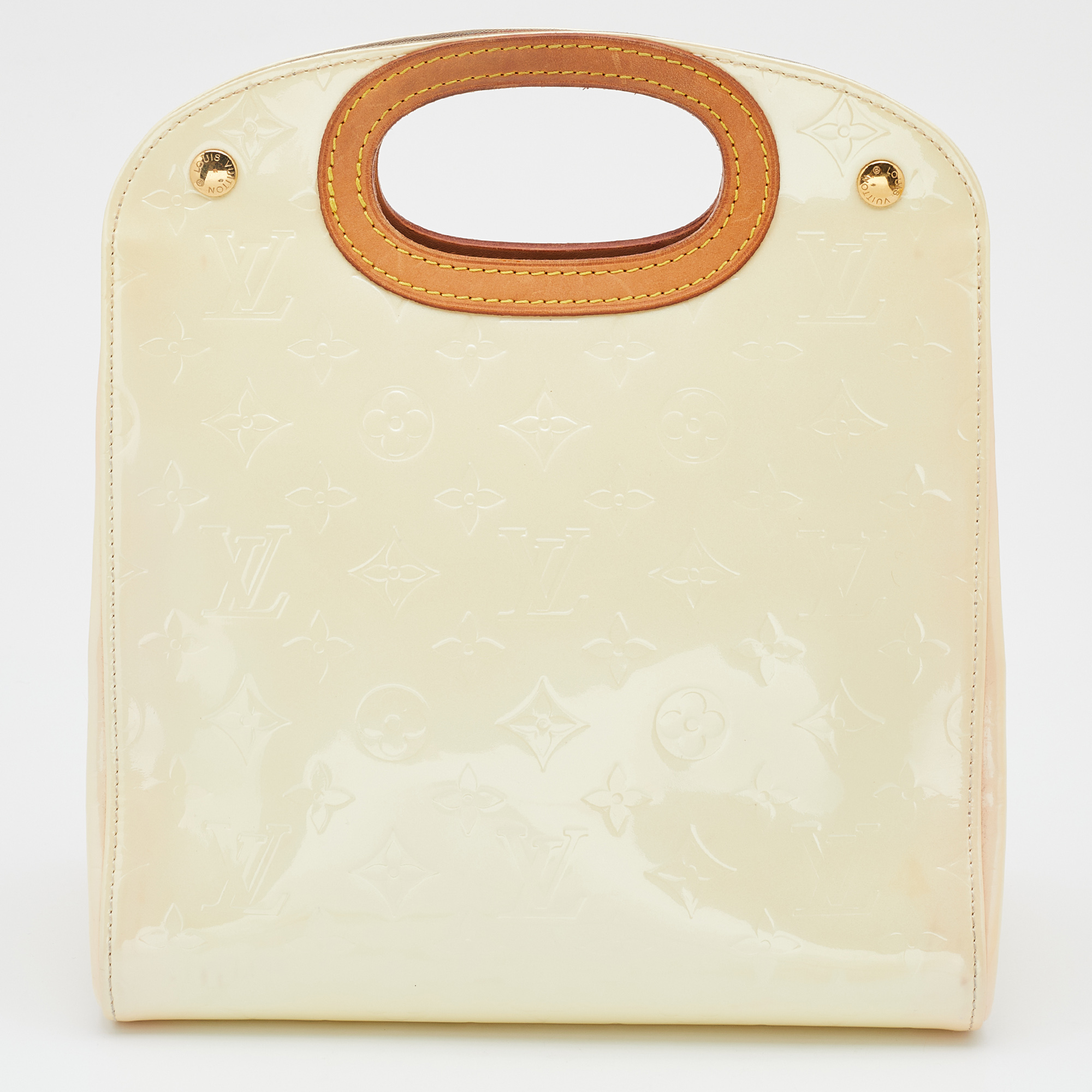 Louis Vuitton Perle Monogram Vernis Maple Drive Bag