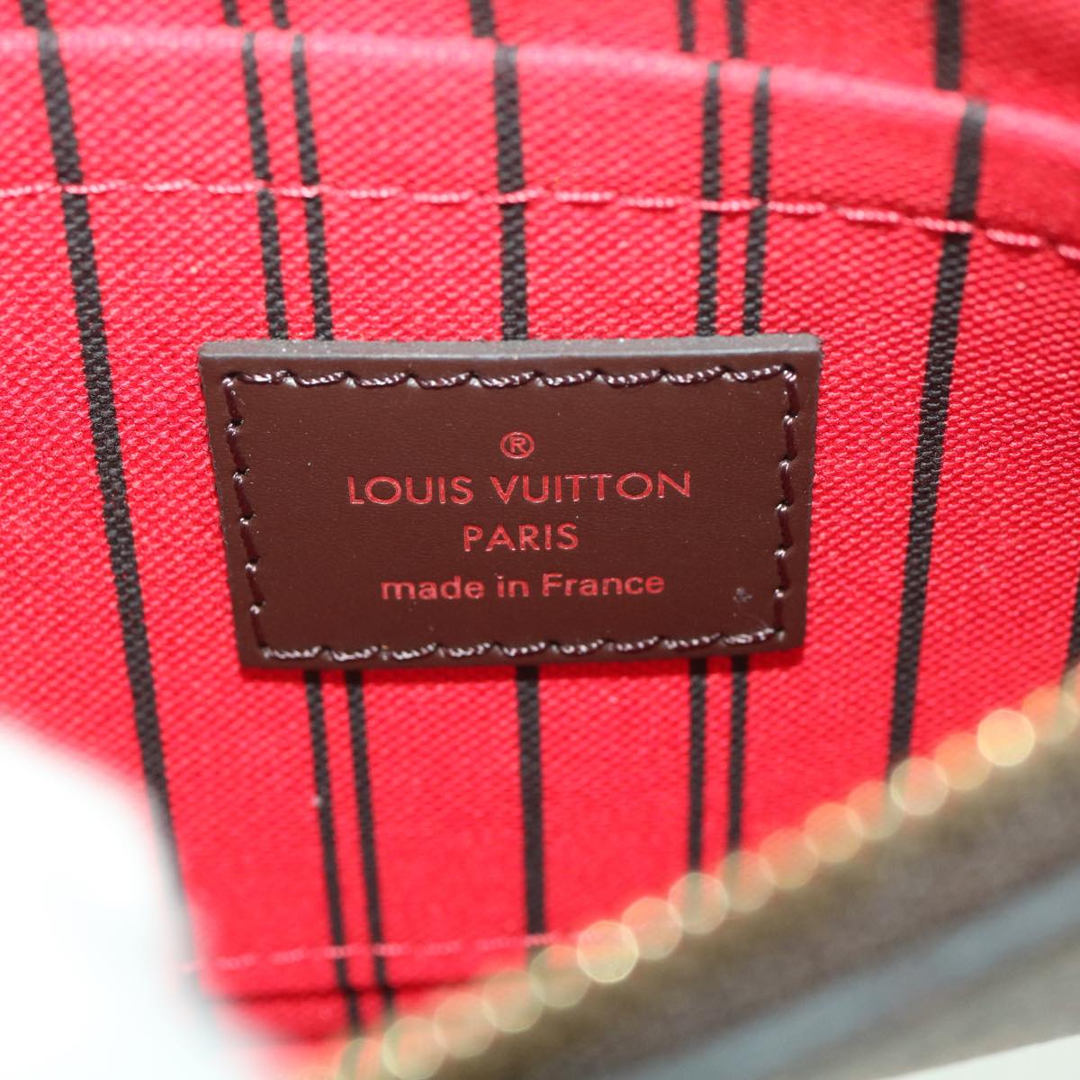 Louis Vuitton  Monogram Neverfull MM Pouch