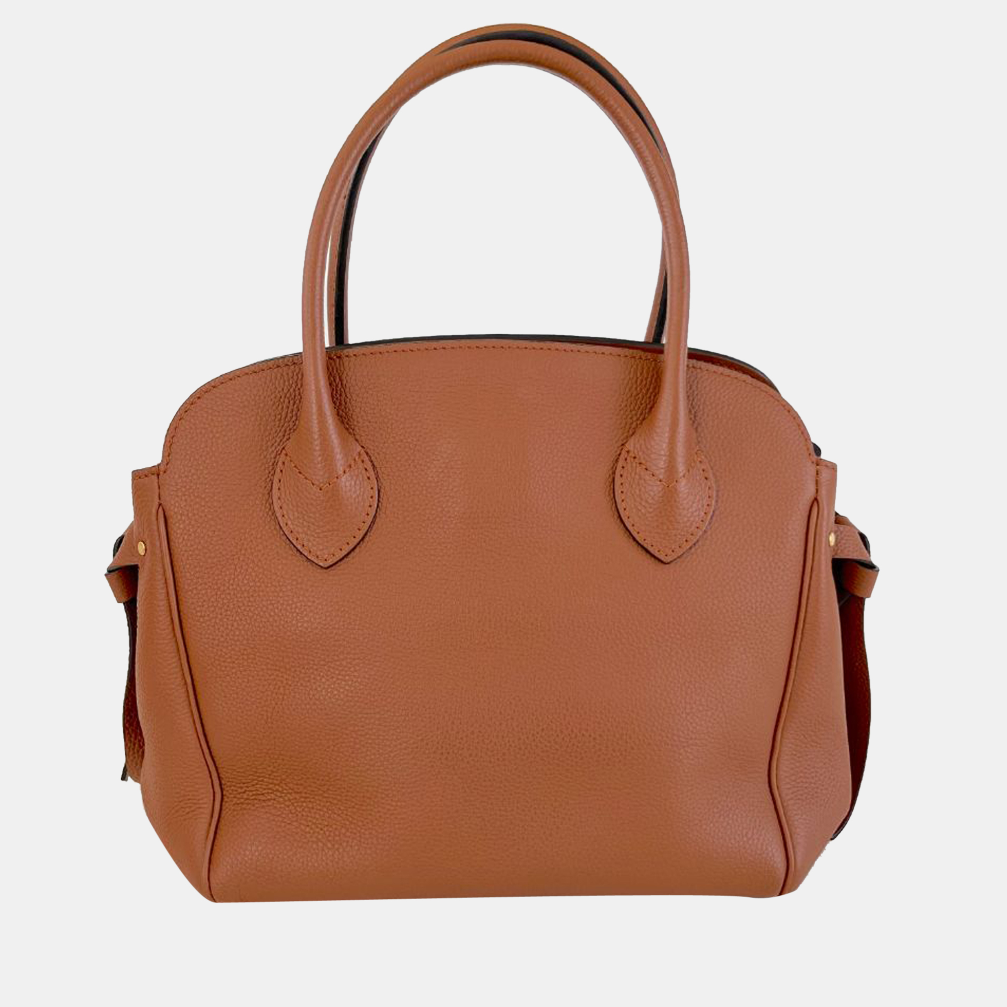 Louis Vuitton Brown Calfskin Leather Milla PM Satchel Bag