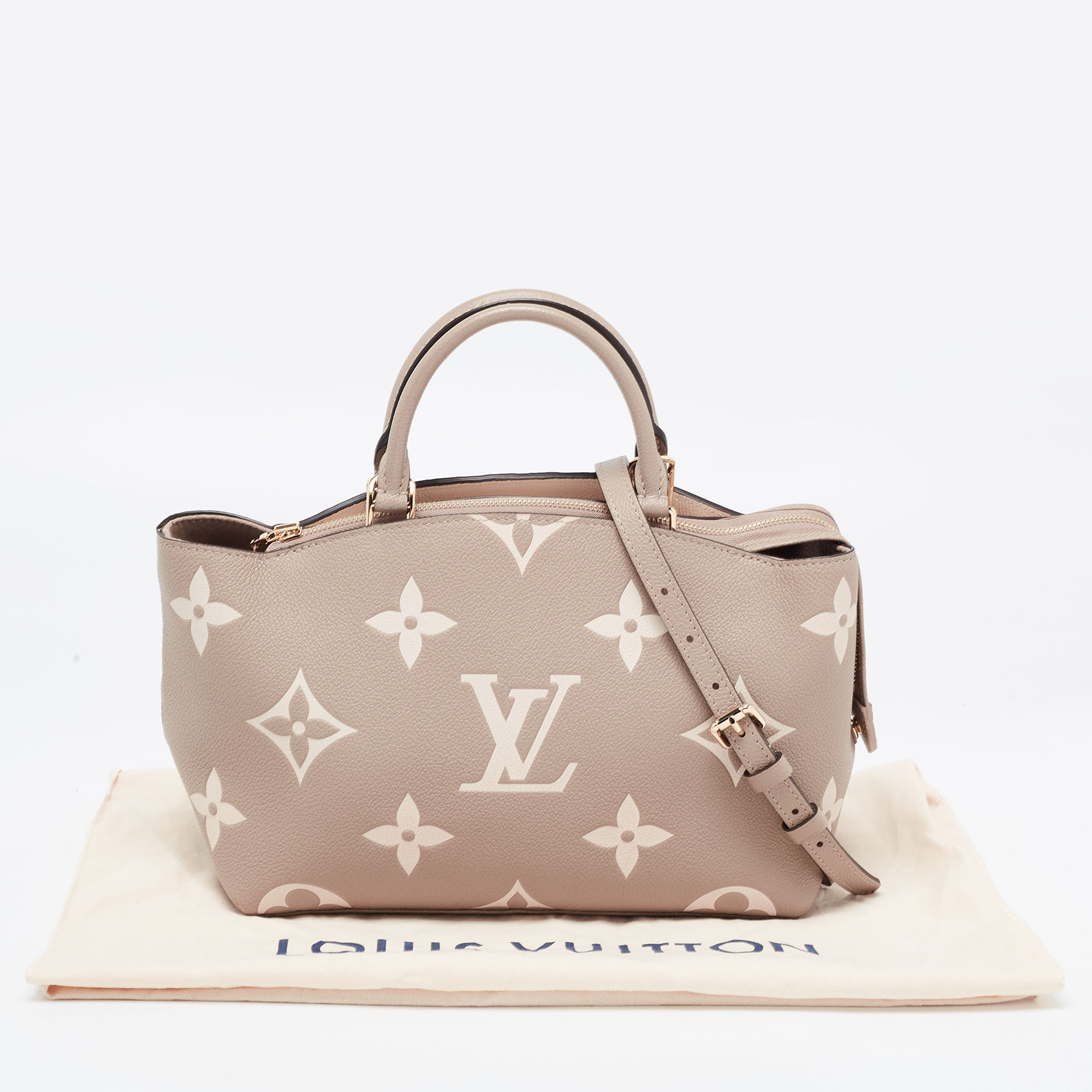 Louis Vuitton Bicolor Monogram Empriente Leather Patit Palais Bag