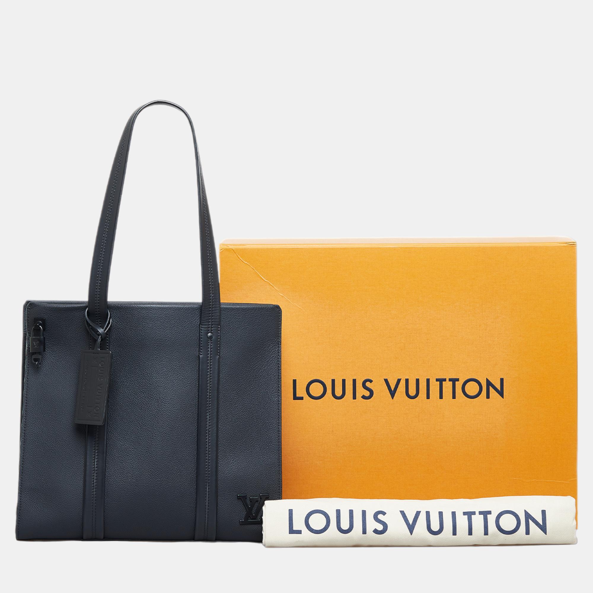 Louis Vuitton Black Aerogram Tote