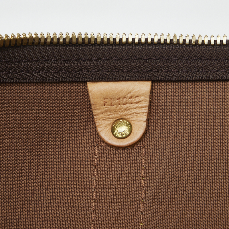 Louis Vuitton Brown Canvas Monogram Keepall 50 Travel Bag