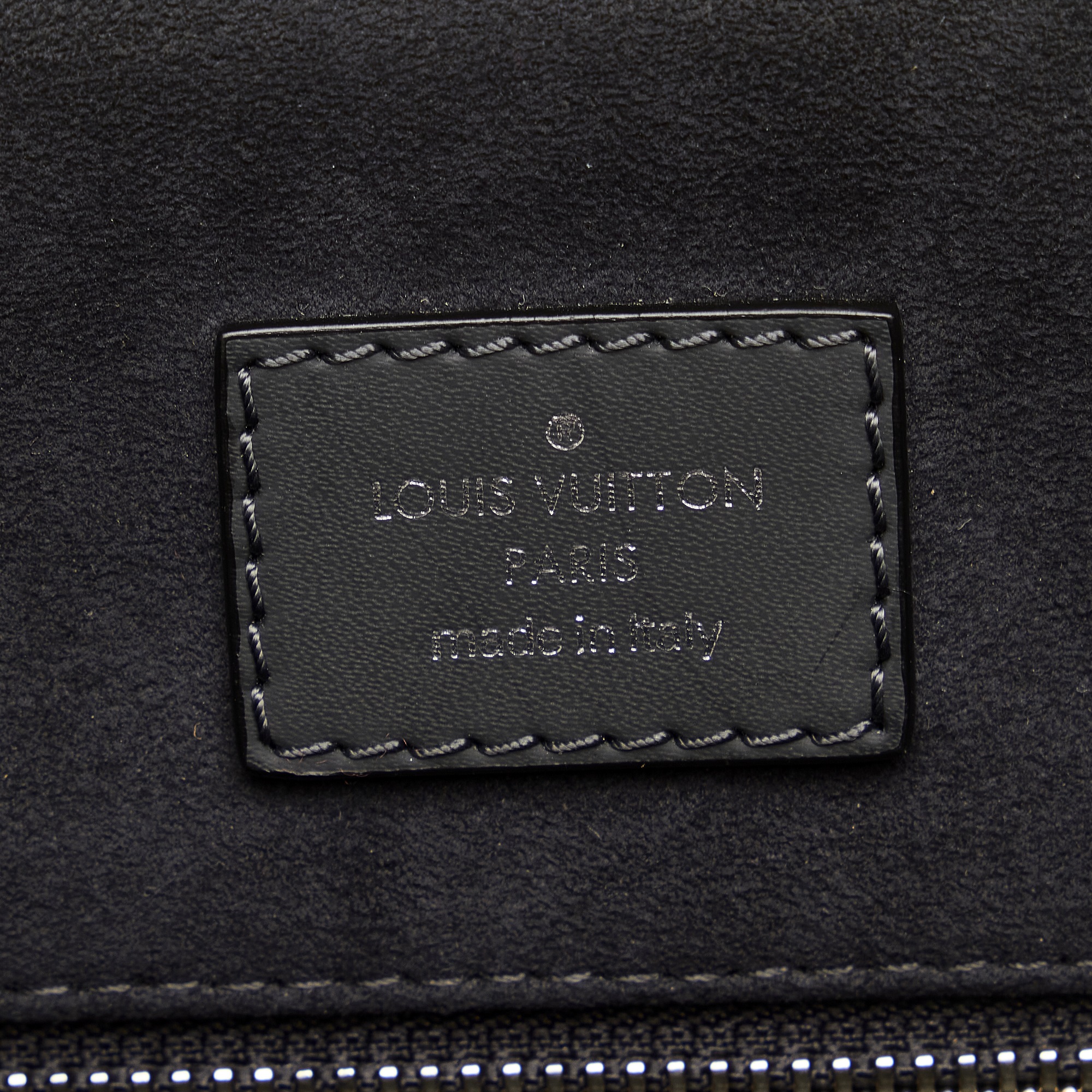 Louis Vuitton Black/Blue Damier Cobalt Greenwich
