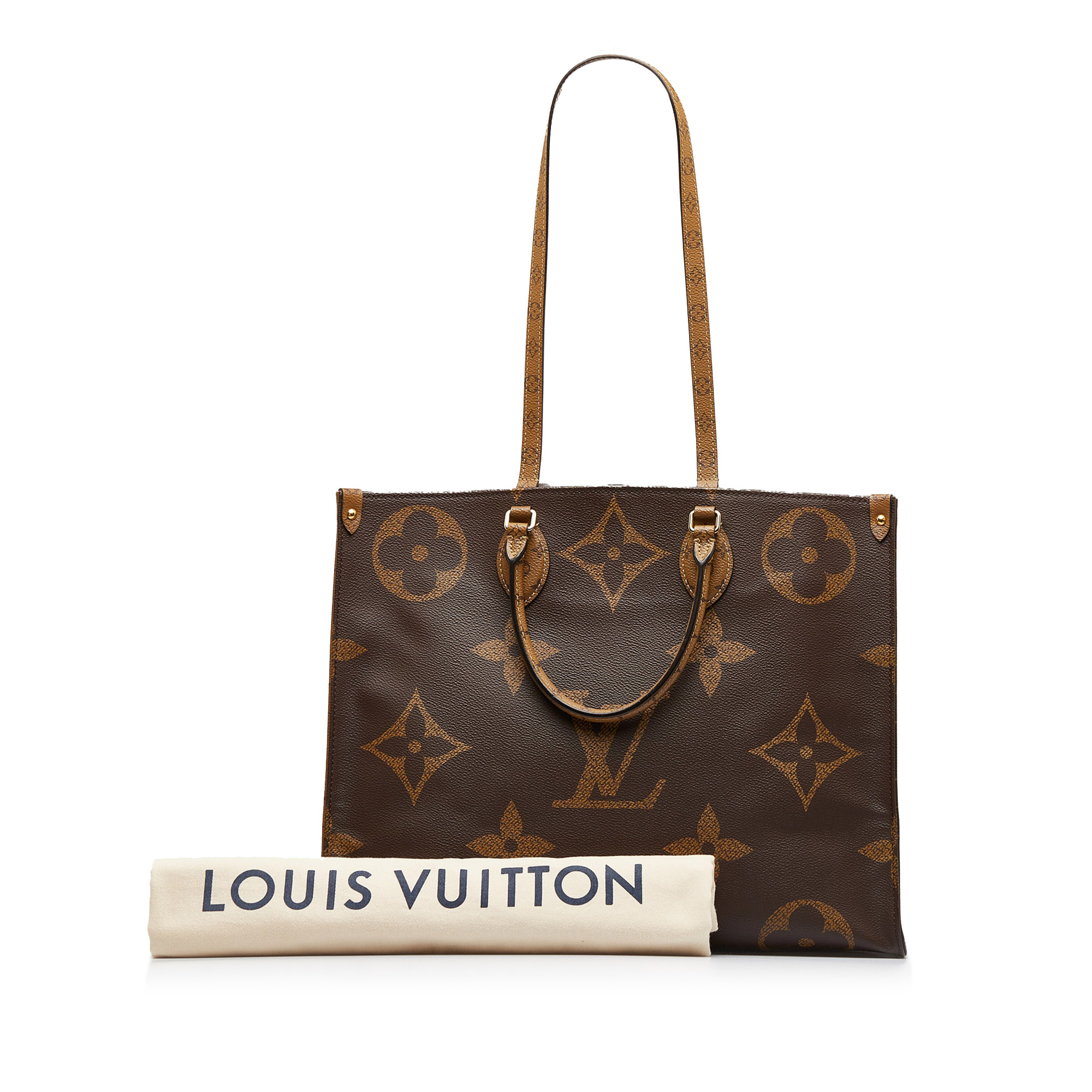 Louis Vuitton Brown Monogram Giant Reverse OnTheGo GM