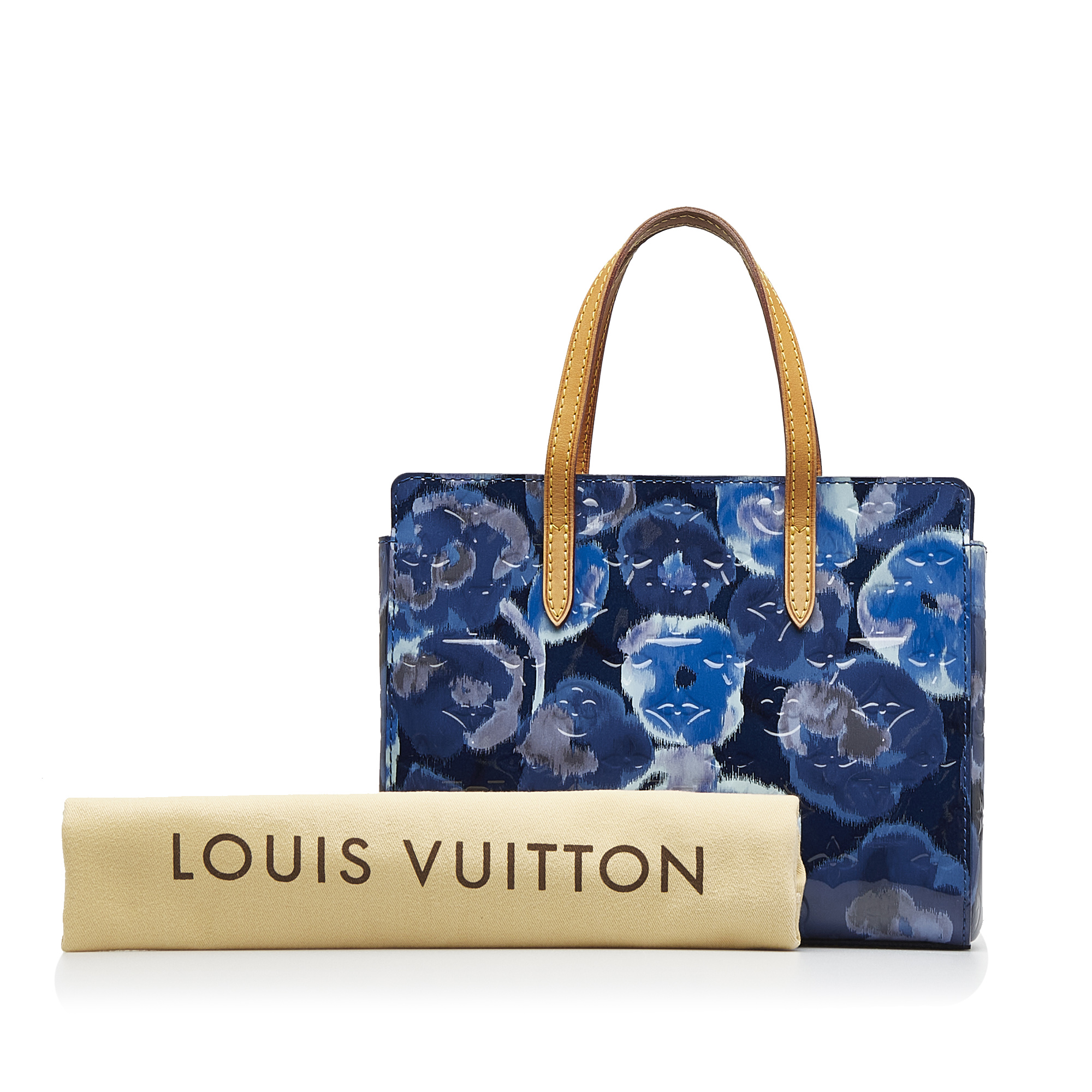 Louis Vuitton Blue Vernis Catalina Ikat BB