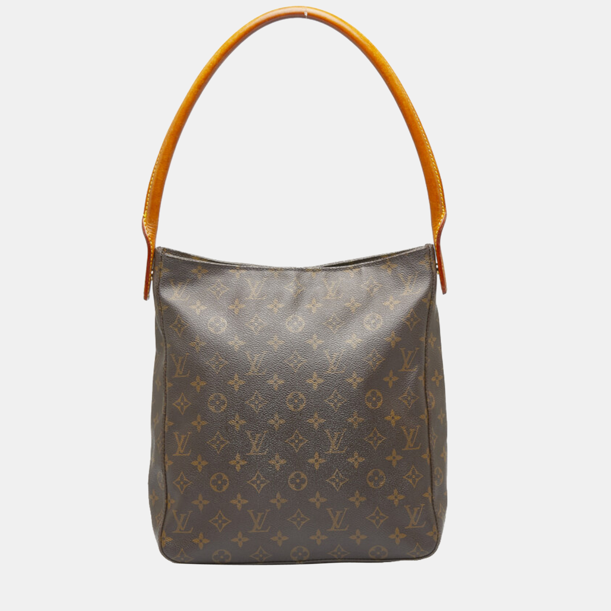 Louis Vuitton Brown Canvas Monogram Looping GM Shoulder Bag