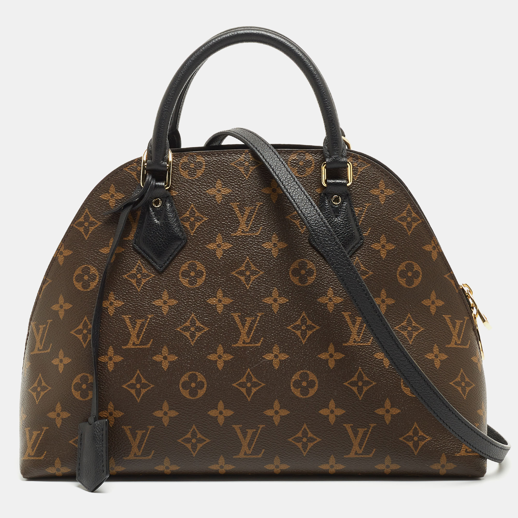 Louis Vuitton Brown Monogram Canvas BNB Alma Shoulder Bag