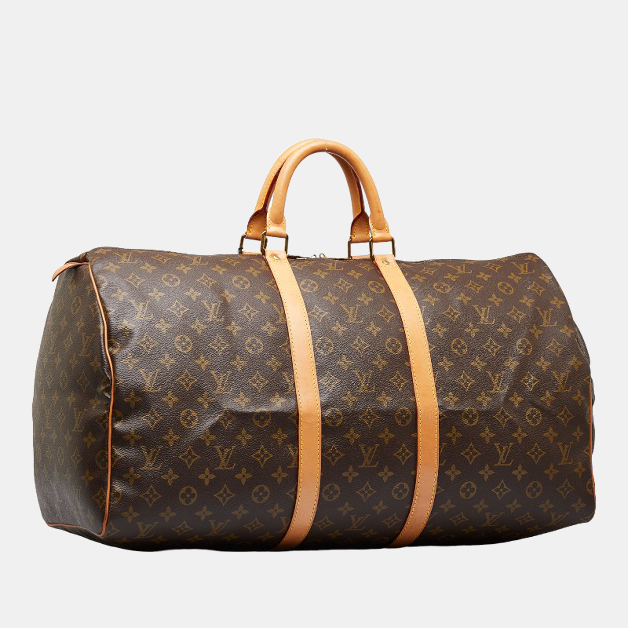 Louis Vuitton Brown Monogram Canvas Keepall 55 Duffel Bag
Louis Vuitton Brown Monogram Canvas Keepall 55 Duffel Bag