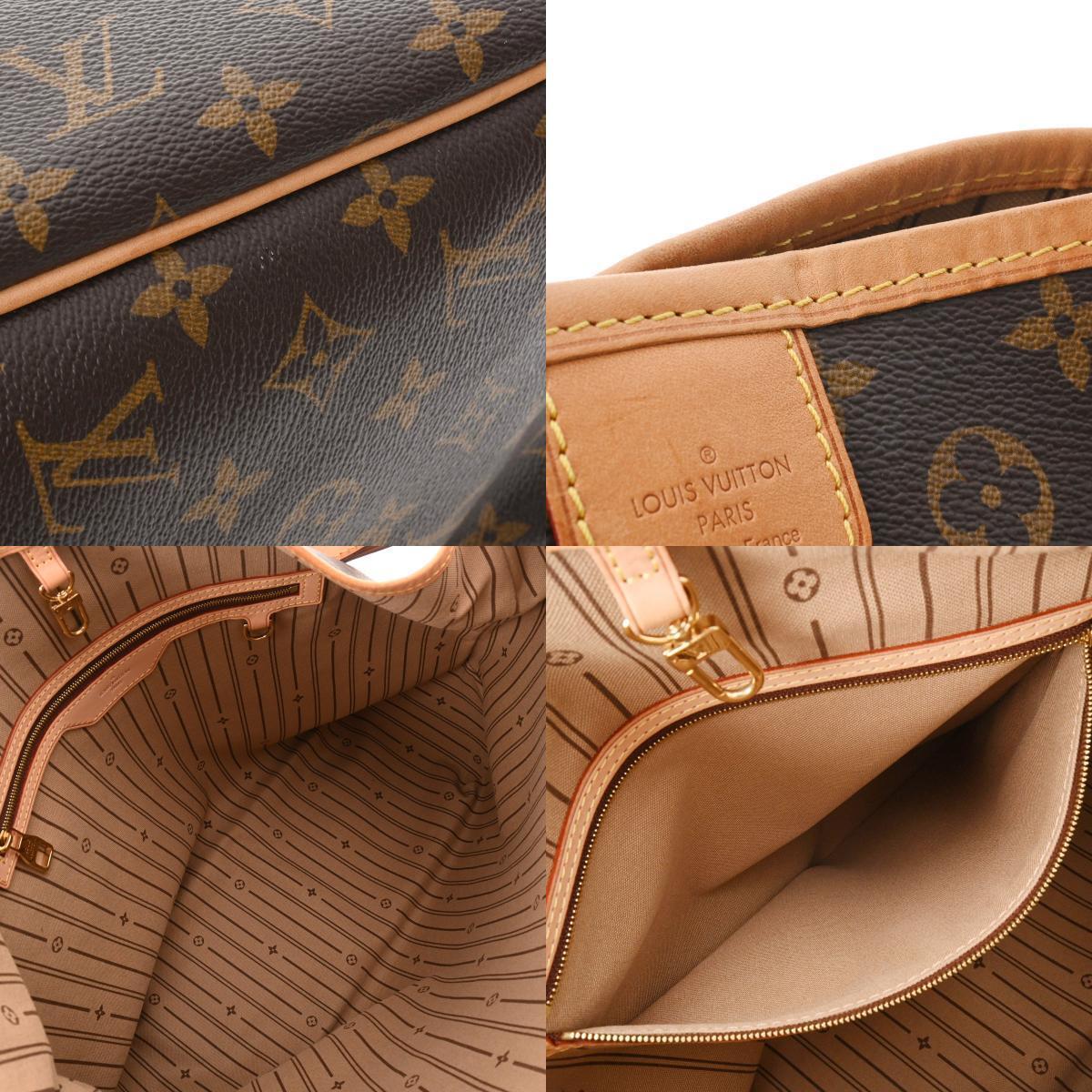 Louis Vuitton Brown Monogram Canvas Delightful MM Shoulder Bag