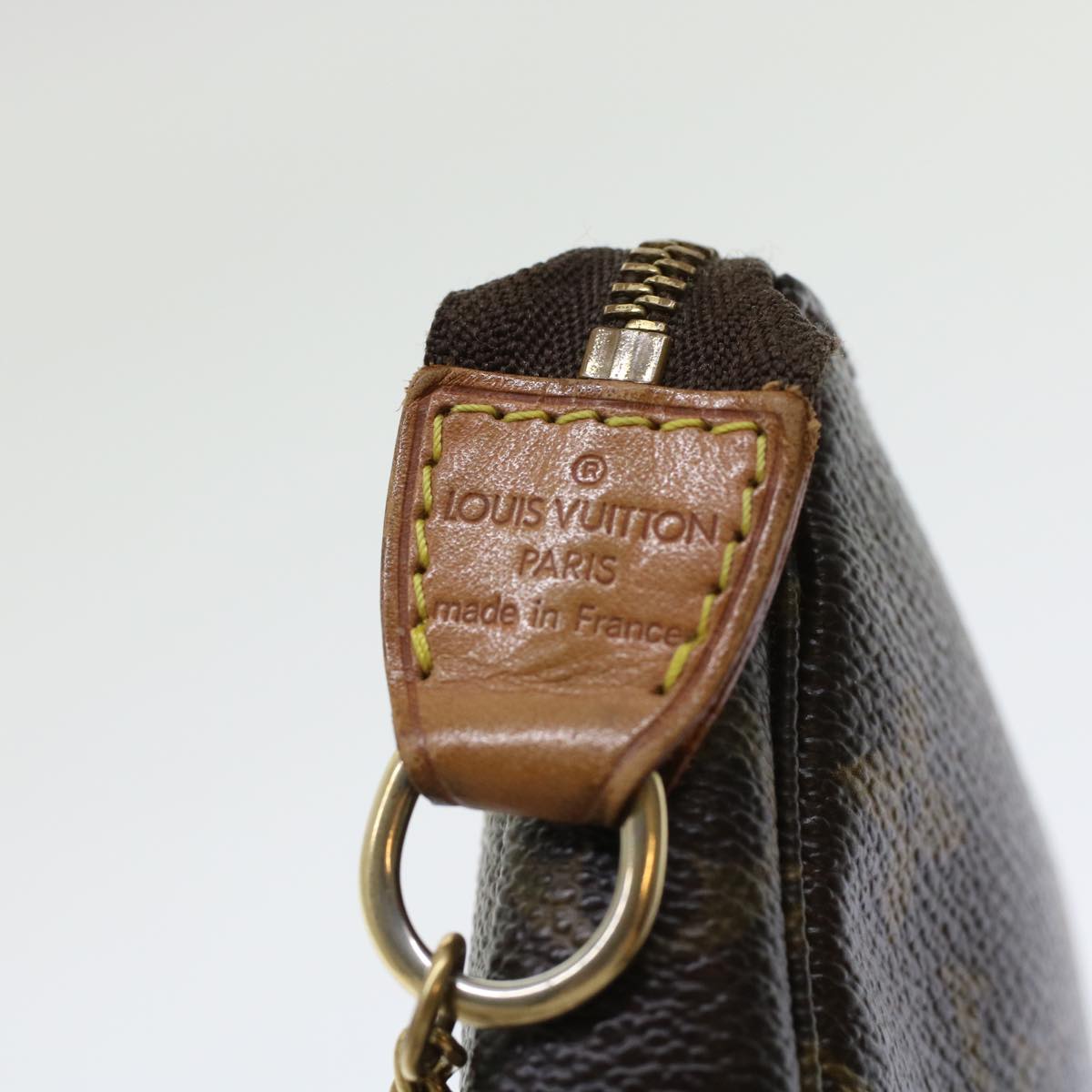 Louis Vuitton Brown Canvas Pochette Accessoires Clutch Bag